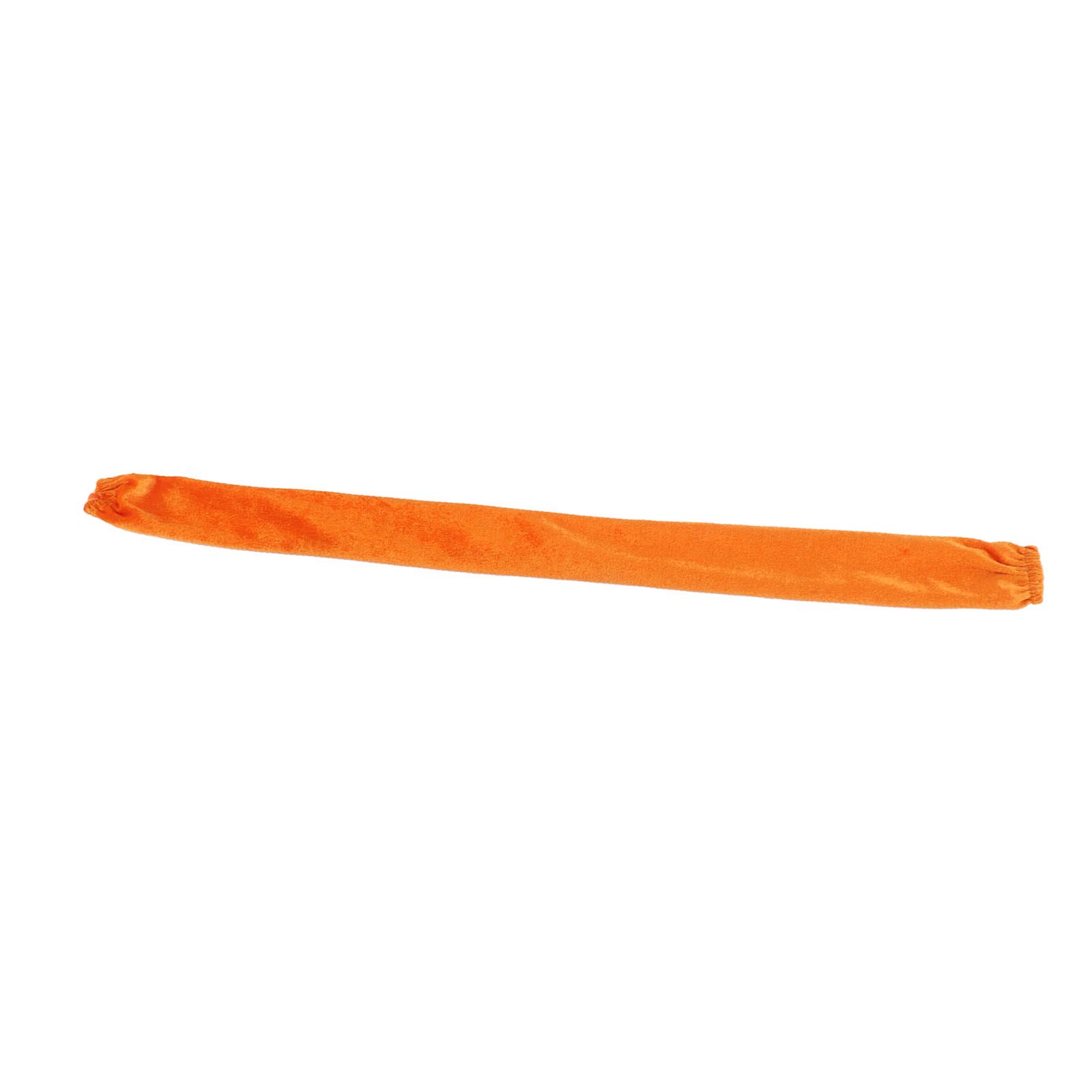 Chain Cover Dustproof Wire Flannelette Cloth 60cm Length 5cm Width with Zipper for Protection Orange - Image 7