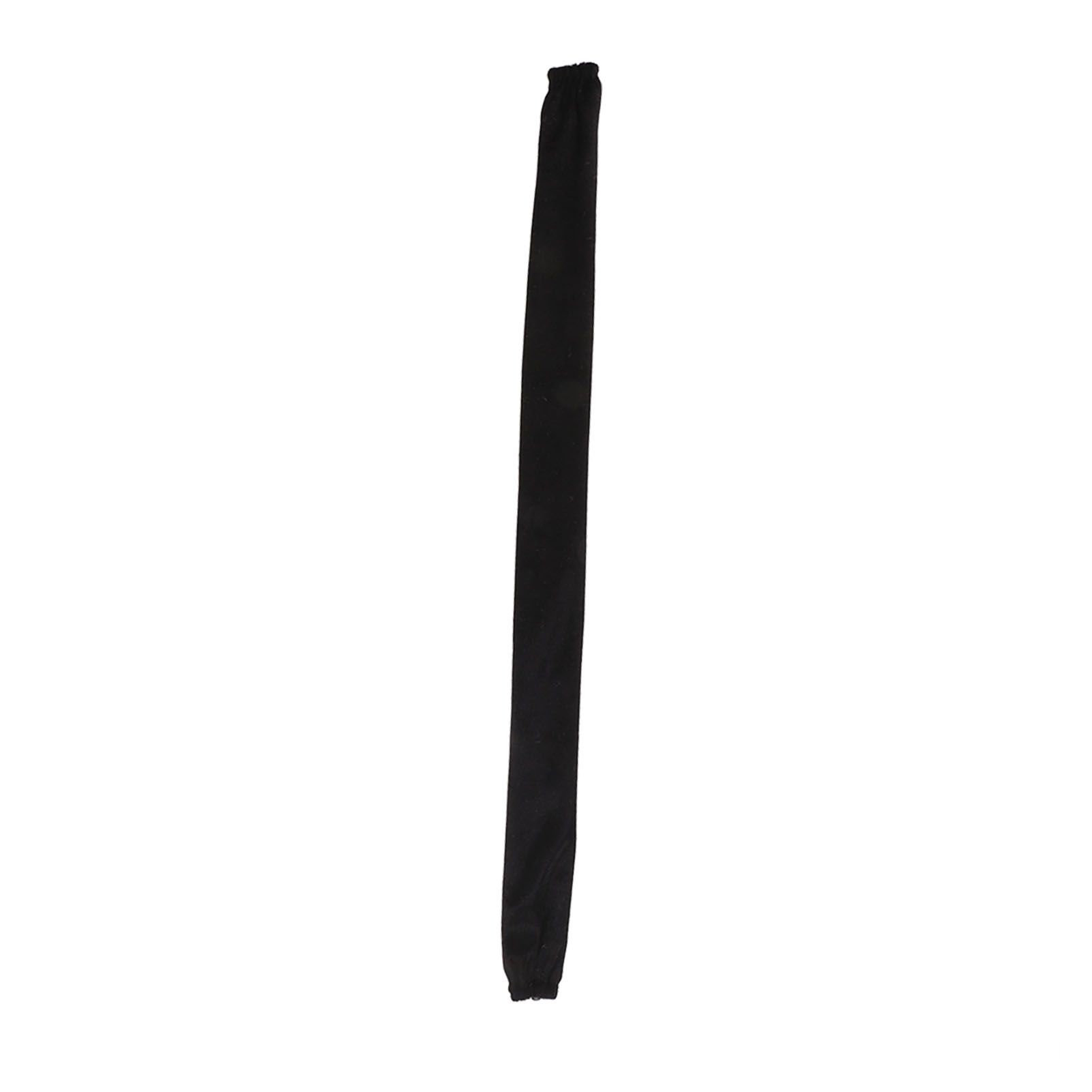 Chain Cover Dustproof Wire Flannelette Cloth 60cm Length 5cm Width with Zipper for Protection Black - Image 1