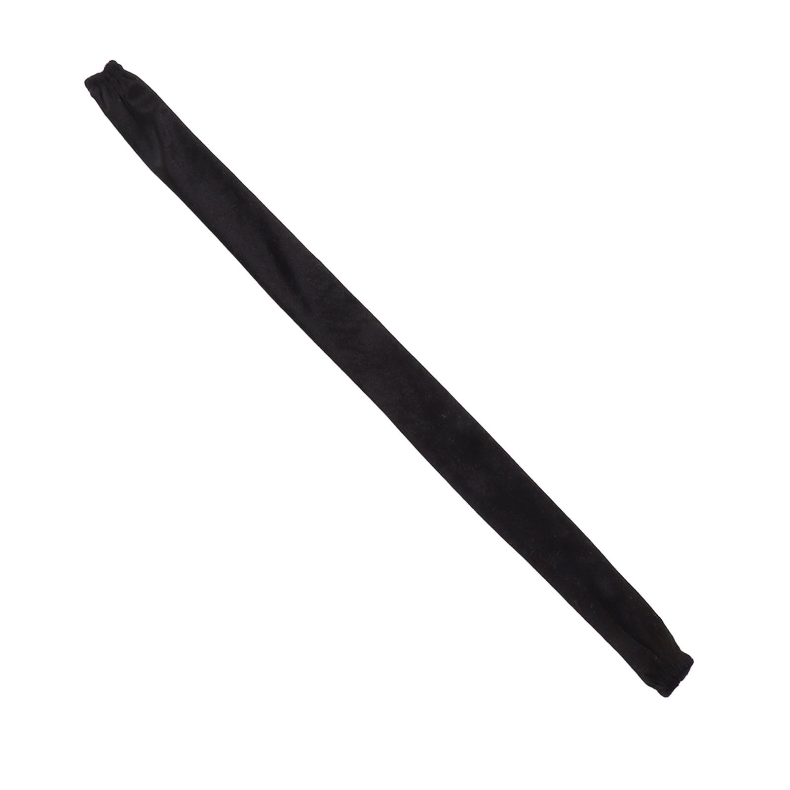 Chain Cover Dustproof Wire Flannelette Cloth 60cm Length 5cm Width with Zipper for Protection Black - Image 4