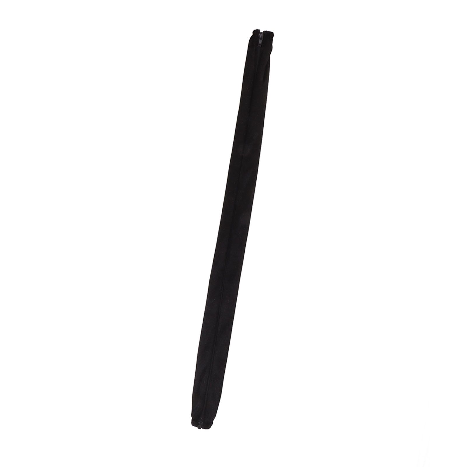 Chain Cover Dustproof Wire Flannelette Cloth 60cm Length 5cm Width with Zipper for Protection Black - Image 5