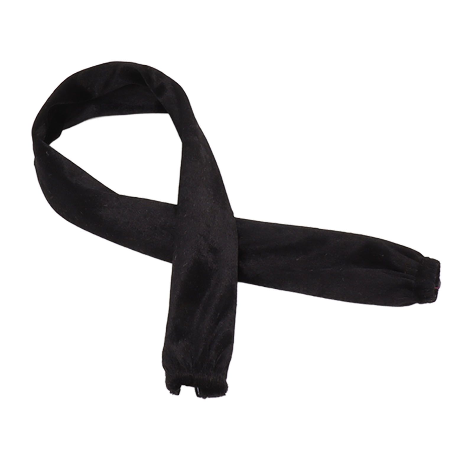 Chain Cover Dustproof Wire Flannelette Cloth 60cm Length 5cm Width with Zipper for Protection Black - Image 6