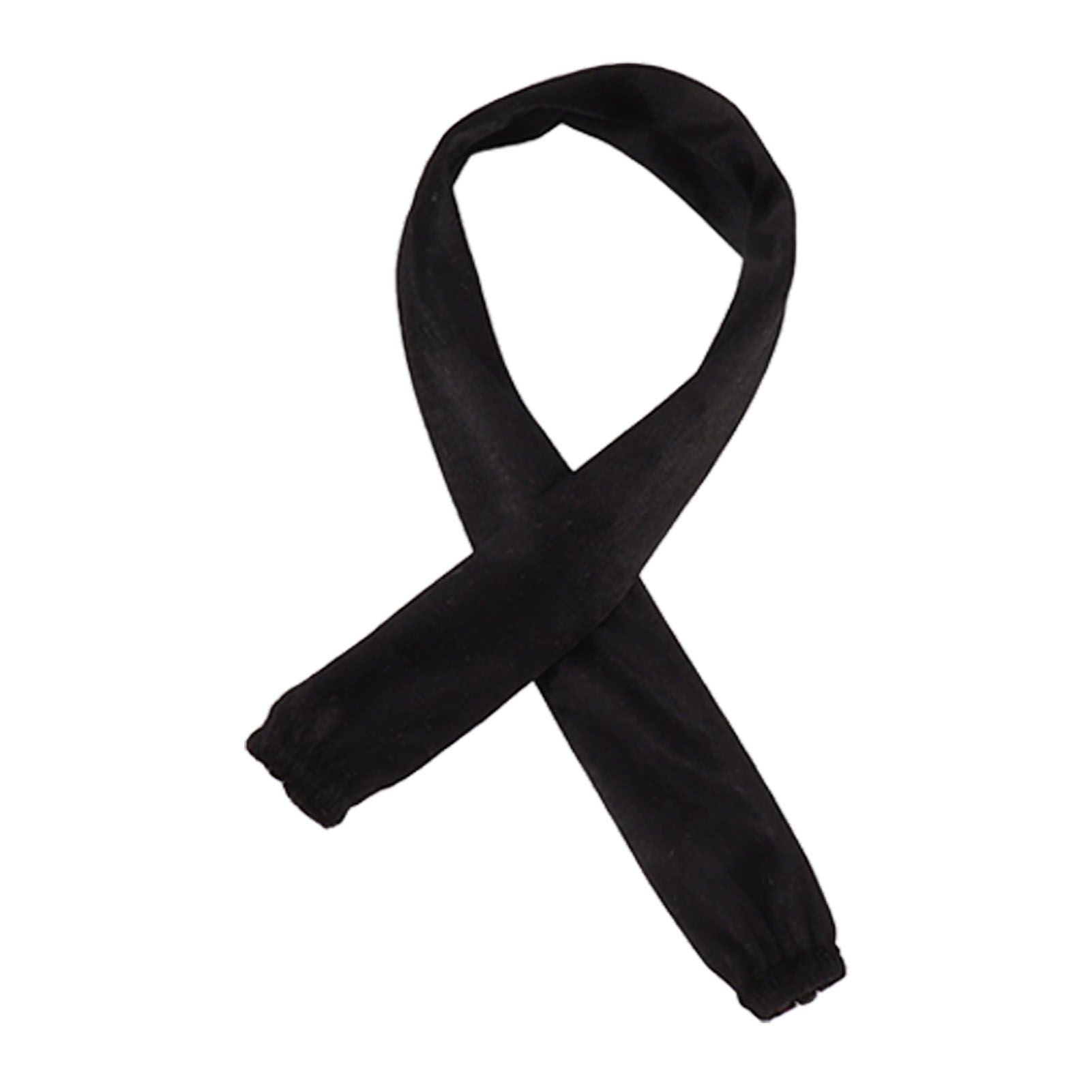 Chain Cover Dustproof Wire Flannelette Cloth 60cm Length 5cm Width with Zipper for Protection Black - Image 7