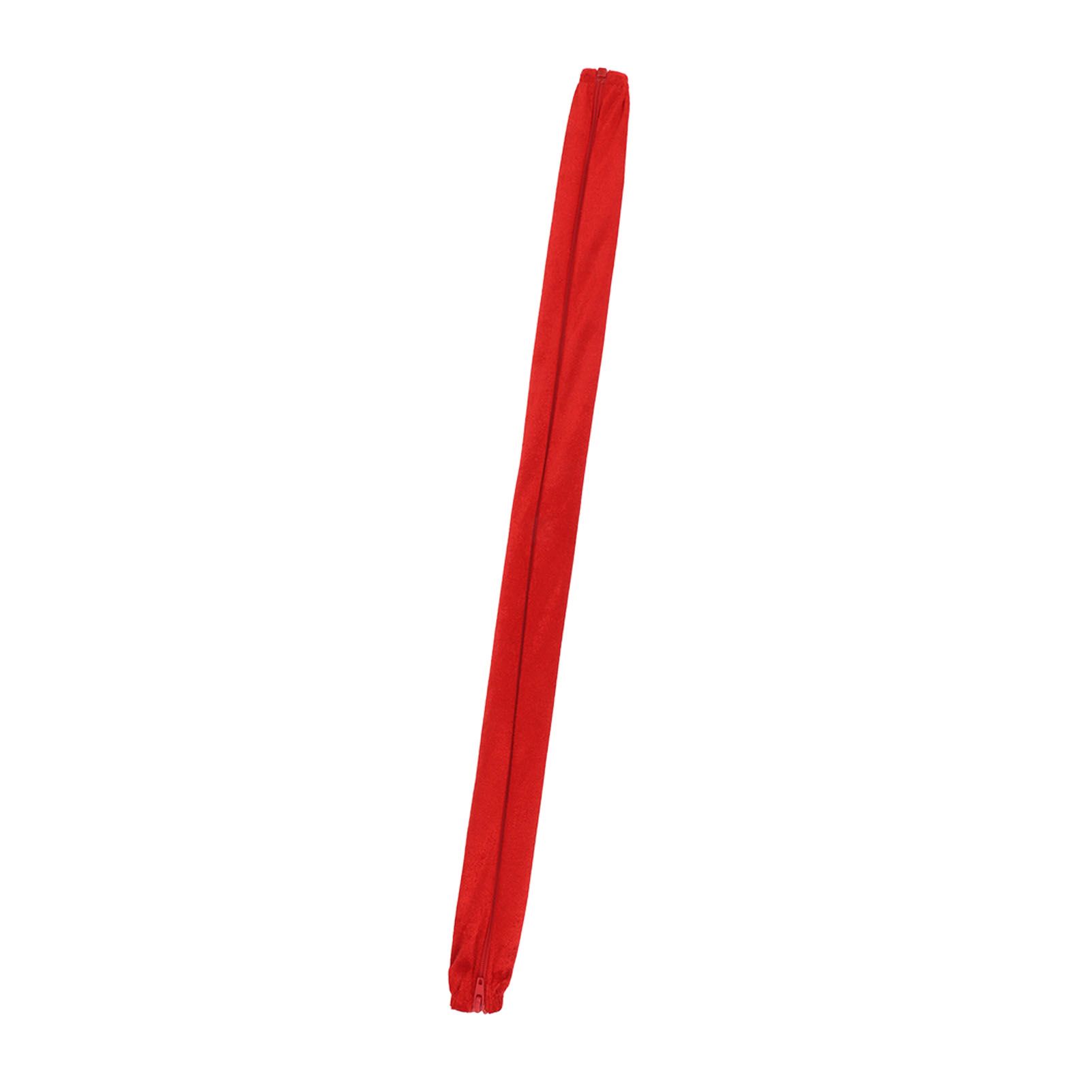 Chain Cover Dustproof Wire Flannelette Cloth 60cm Length 5cm Width with Zipper for Protection Red - Image 2