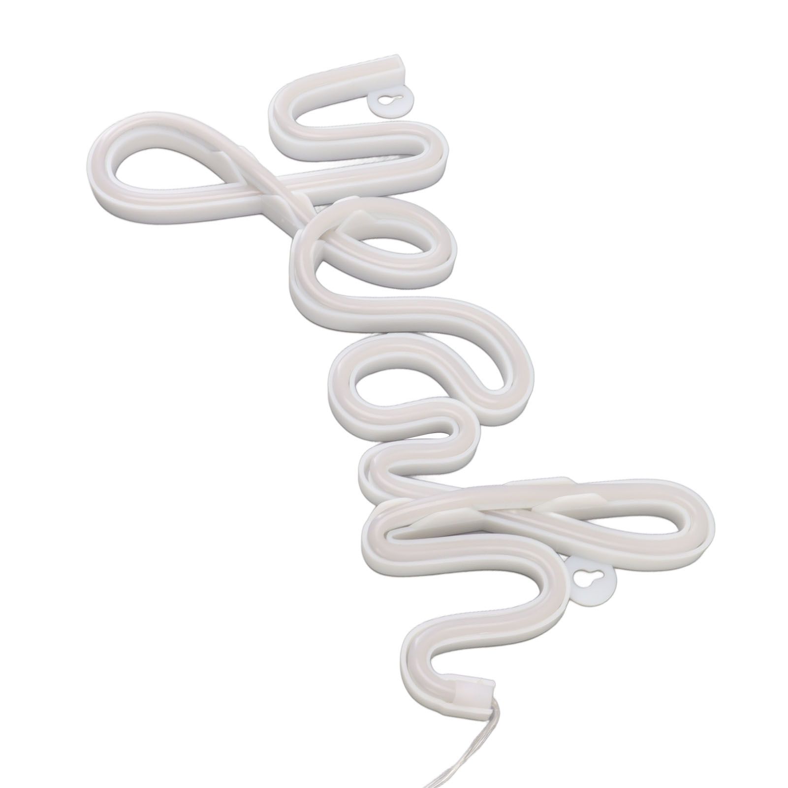 LED Neon Sign Yeah Shape Wall Decor Neon Night Light Uniform Soft Lighting LED Sign Warm White - Image 6
