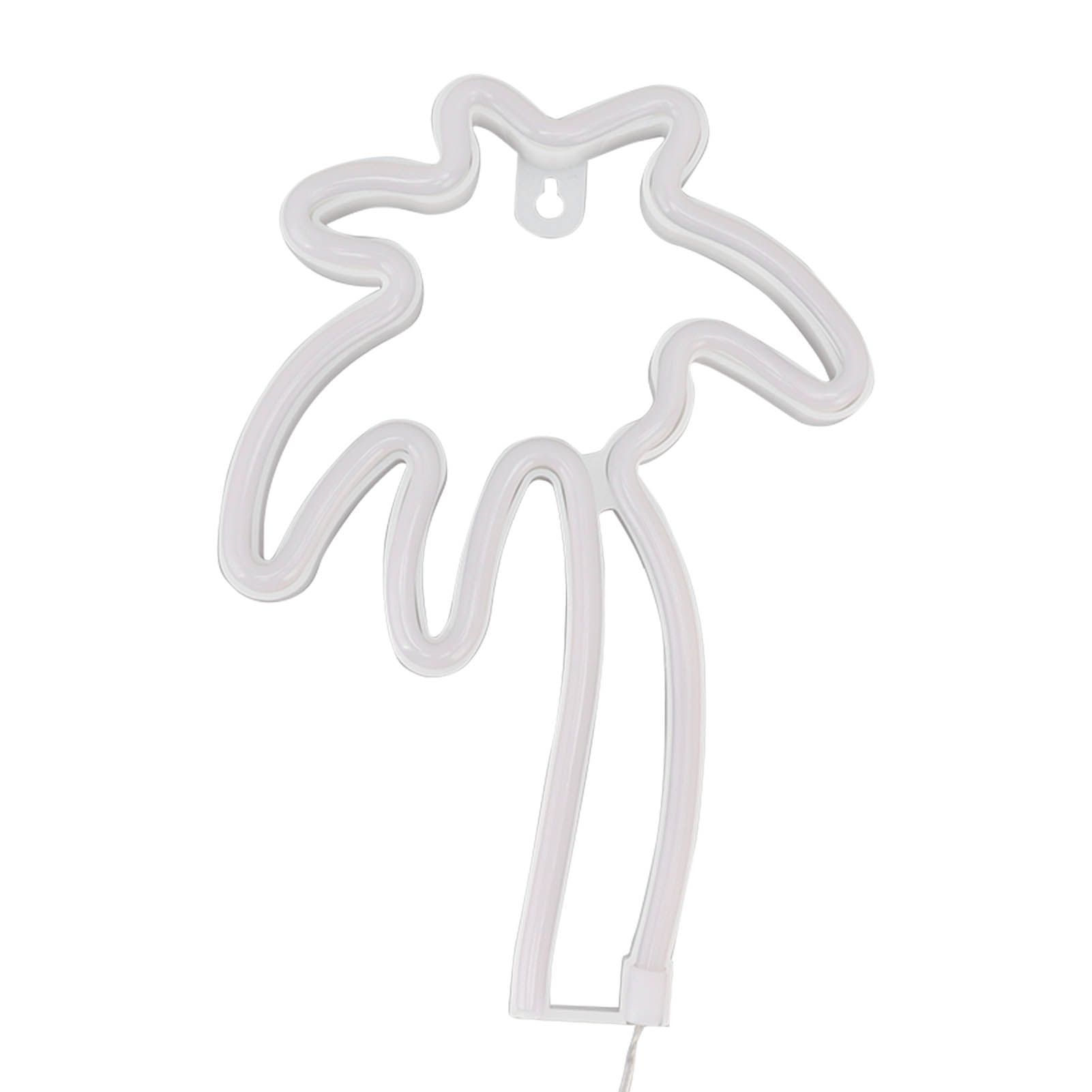LED Neon Lamp Coconut Tree Wall Decorative Lamp USB Powered Night Light for Bedroom Toggle Switch - Image 4