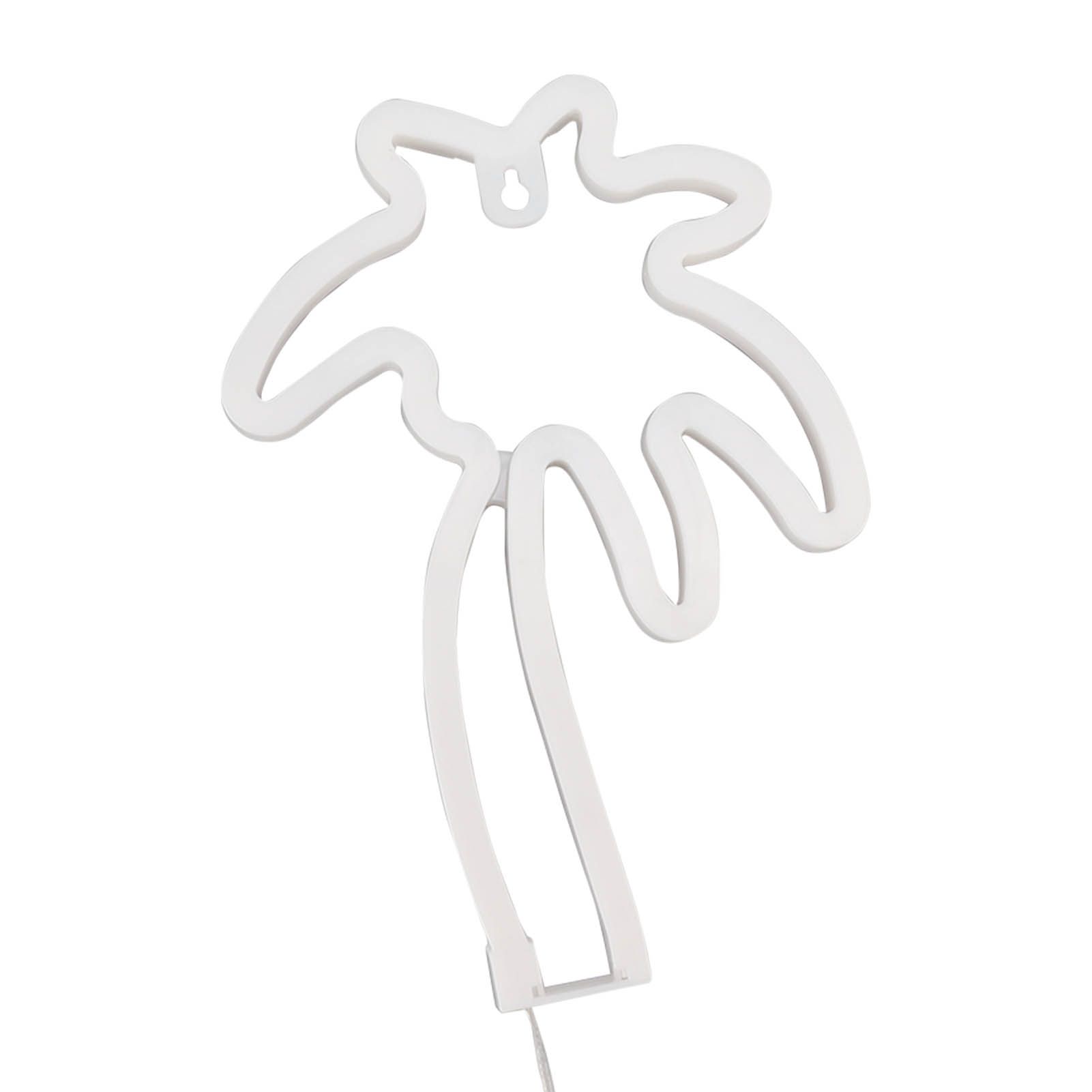 LED Neon Lamp Coconut Tree Wall Decorative Lamp USB Powered Night Light for Bedroom Toggle Switch - Image 8