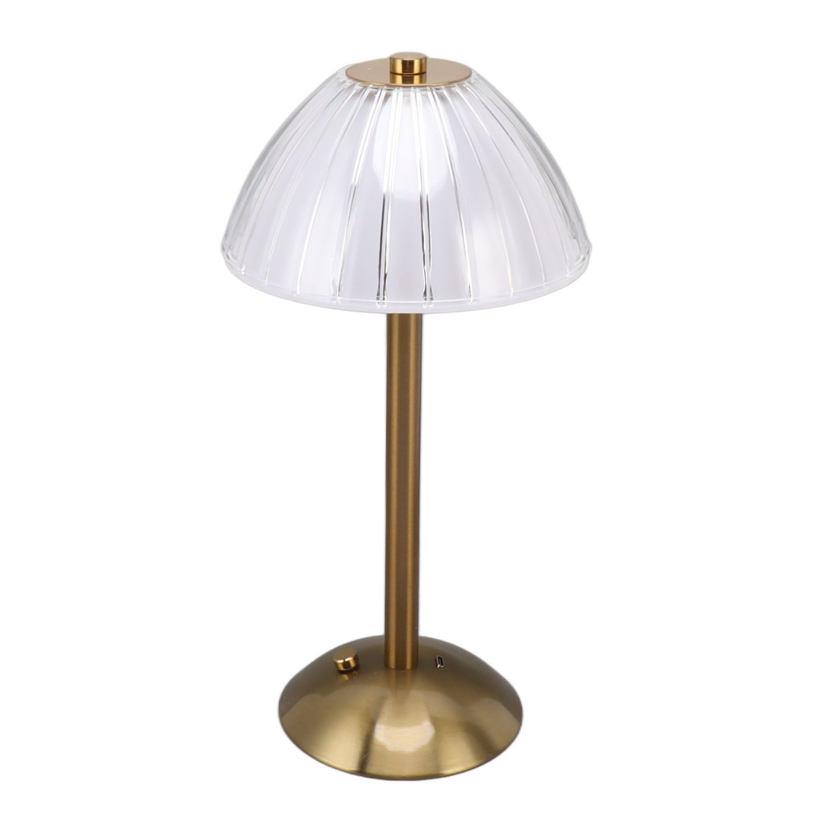 Industrial LED Table Lamp USB Rechargeable Rustic Desk Lamp Stepless Dimmmable Bedside Night Light for Restaurant Bar Coffee Shop - Image 3