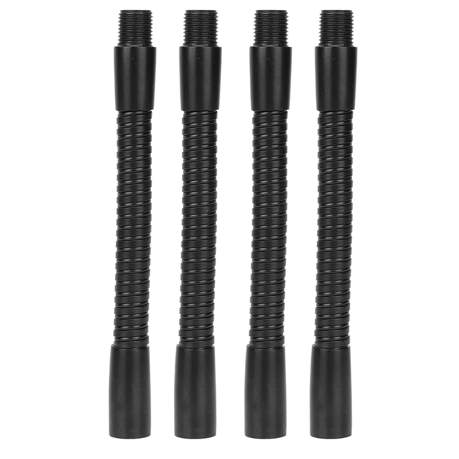 4 Pcs Gooseneck Lamp Hose Aluminium 10mm Caliber Flexible Table Desk Lamp Hose Lighting Fittings 12cm - Image 1