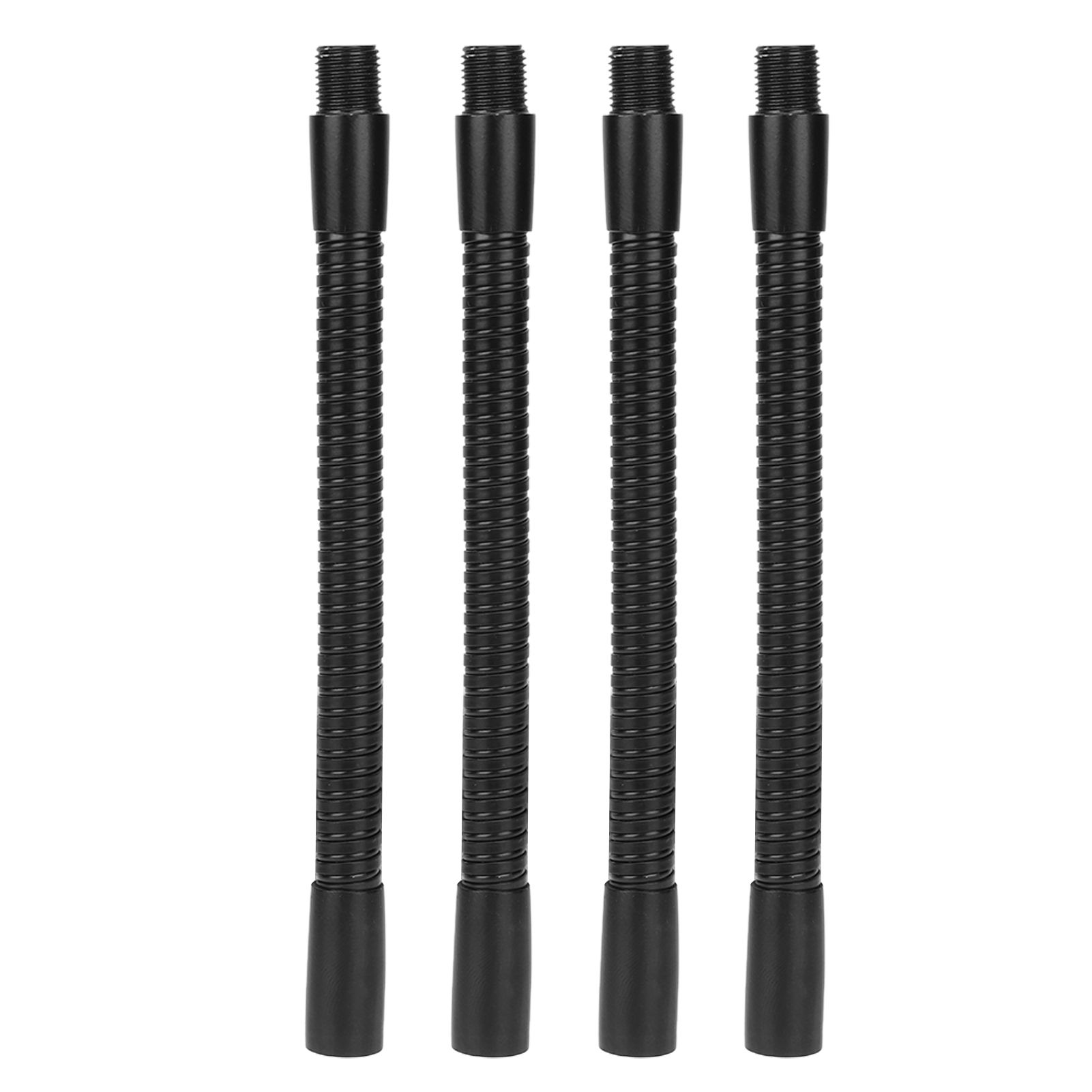 4 Pcs Gooseneck Lamp Hose Aluminium 10mm Caliber Flexible Table Desk Lamp Hose Lighting Fittings 15cm - Image 1