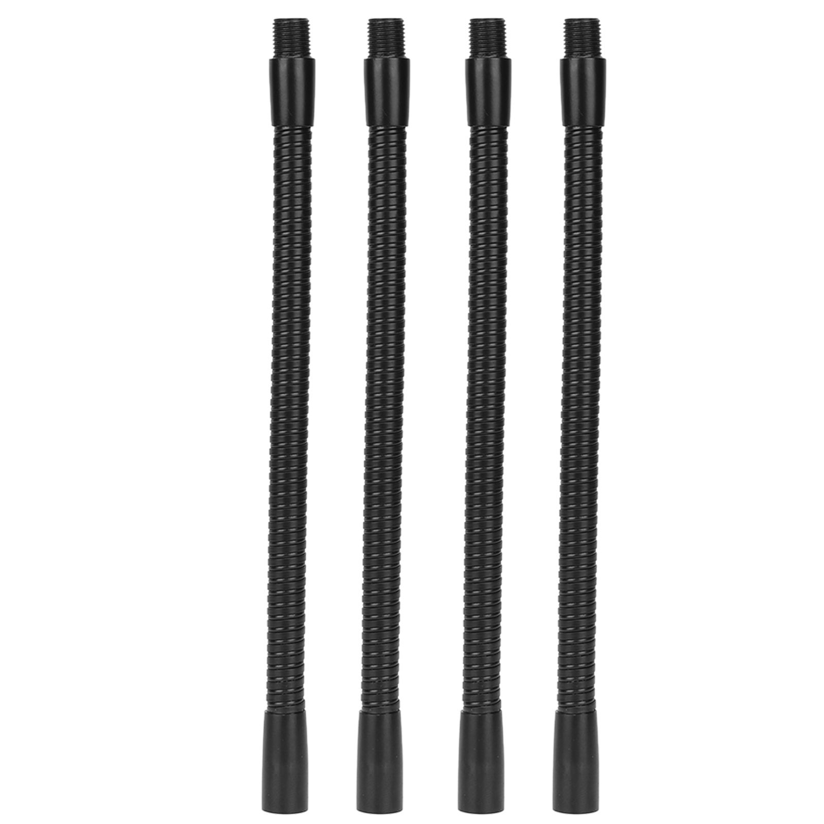 4 Pcs Gooseneck Lamp Hose Aluminium 10mm Caliber Flexible Table Desk Lamp Hose Lighting Fittings 20cm - Image 1