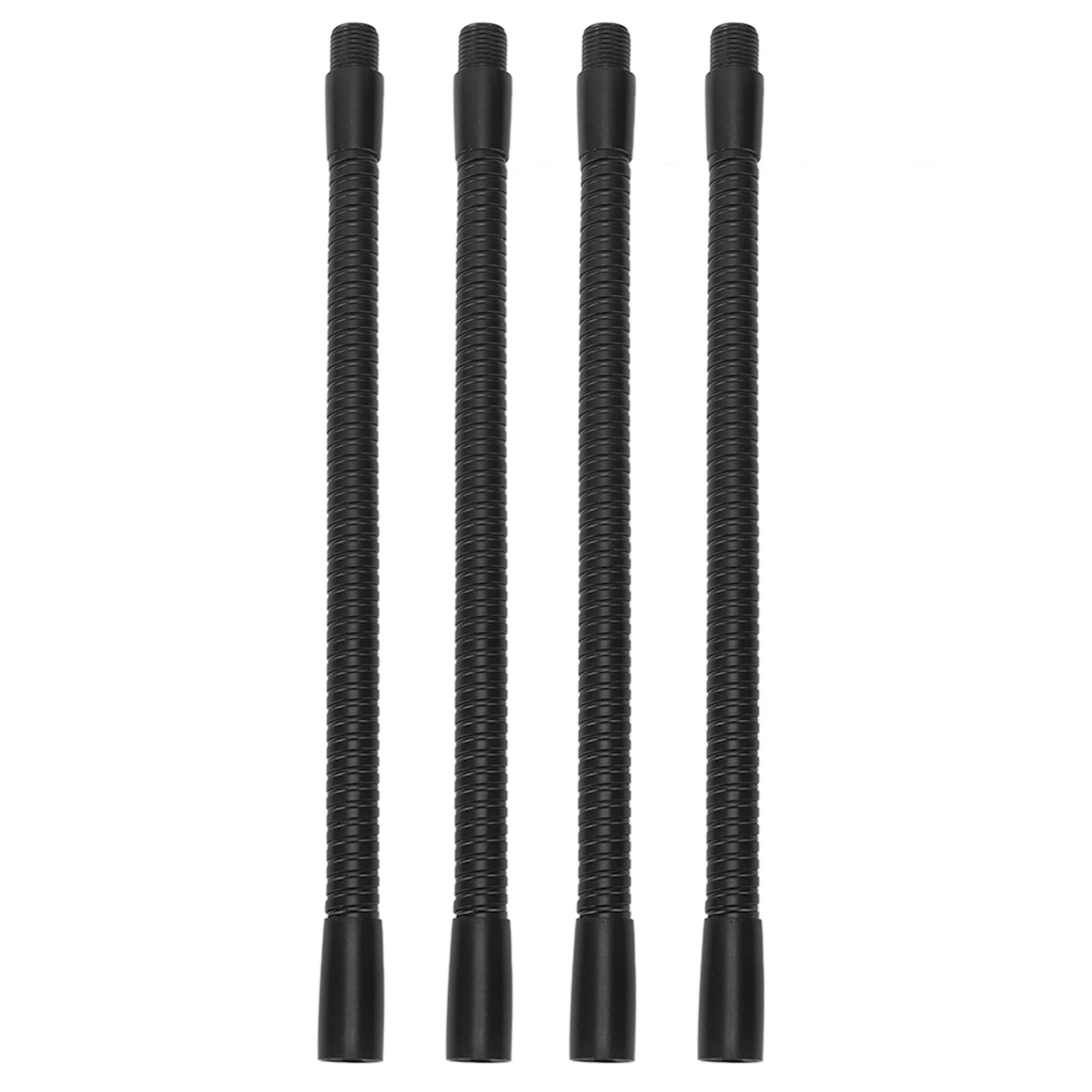 4 Pcs Gooseneck Lamp Hose Aluminium 10mm Caliber Flexible Table Desk Lamp Hose Lighting Fittings 20cm - Image 2
