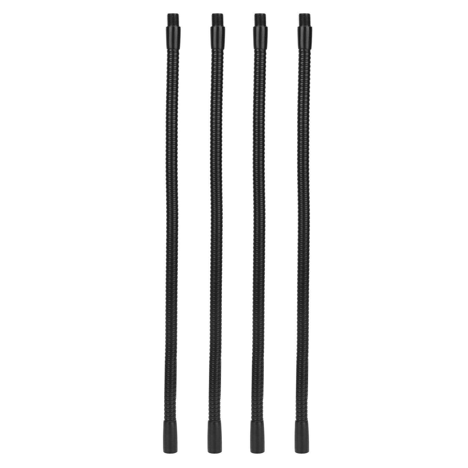 4 Pcs Gooseneck Lamp Hose Aluminium 10mm Caliber Flexible Table Desk Lamp Hose Lighting Fittings 35cm - Image 1