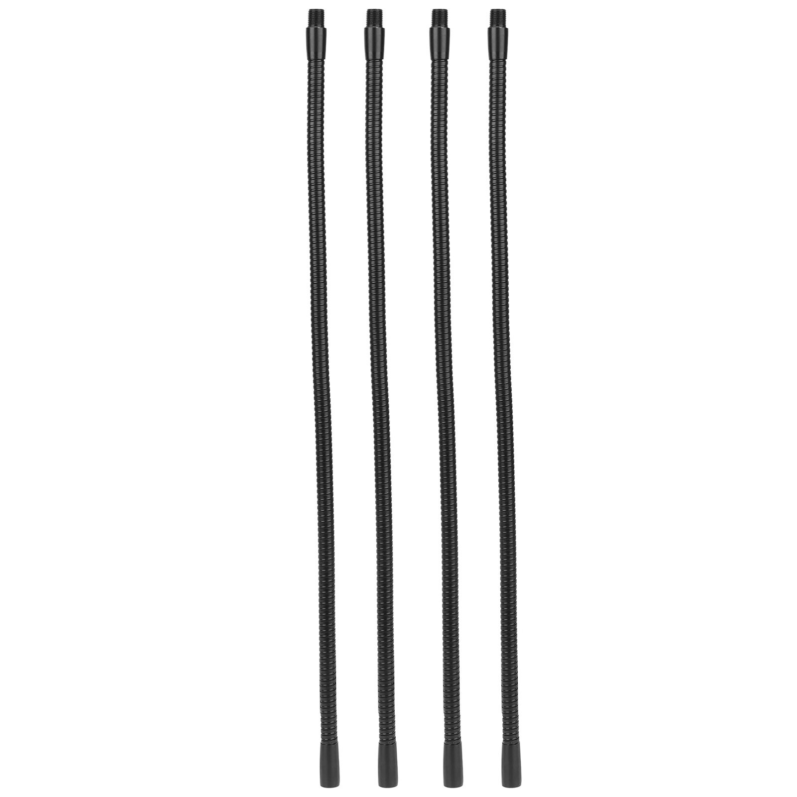 4 Pcs Gooseneck Lamp Hose Aluminium 10mm Caliber Flexible Table Desk Lamp Hose Lighting Fittings 45cm - Image 1
