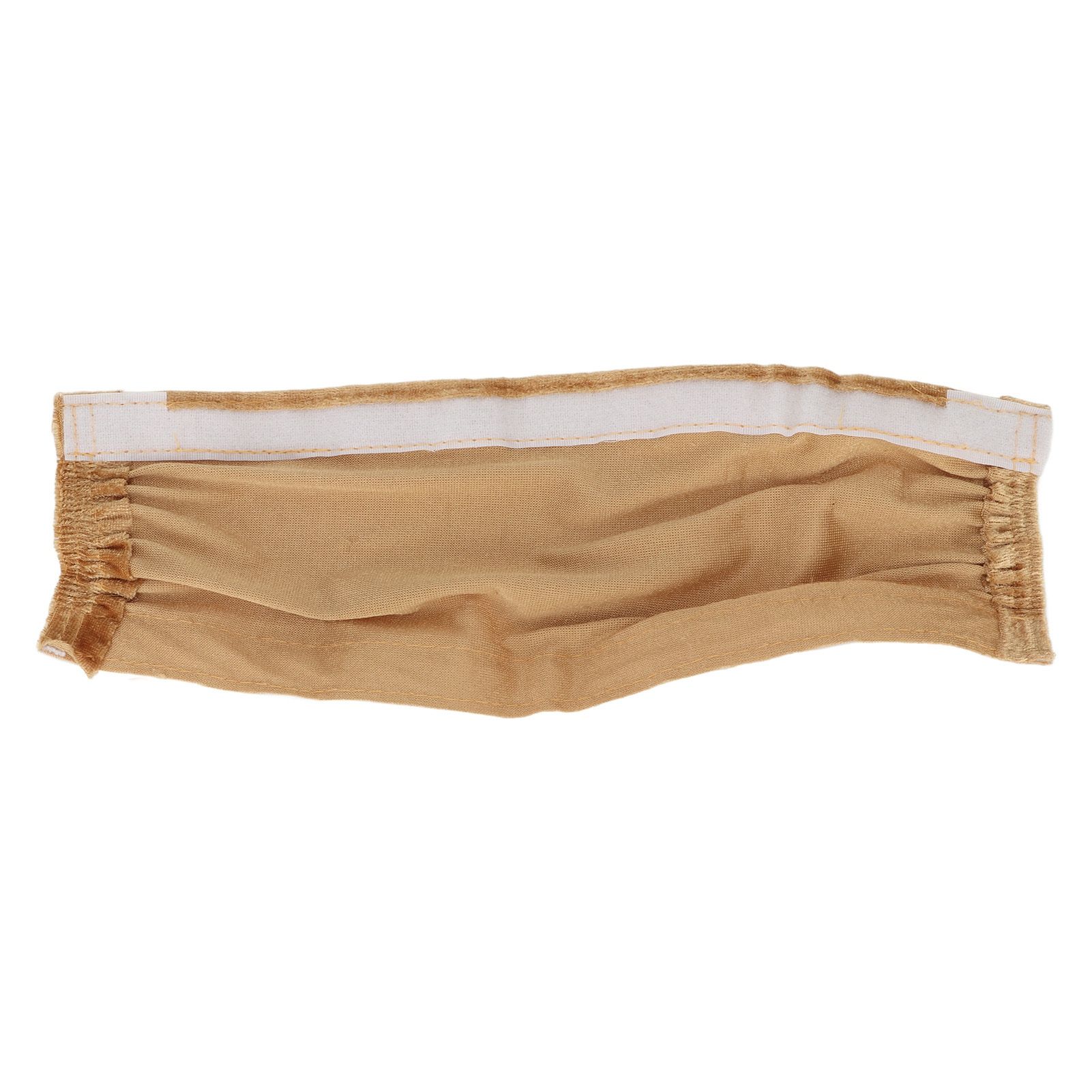Cord and Chain Cover Flannel Hook and Loop Strip Close Chain Cover for Chandelier Lighting Wires Beige - Image 1