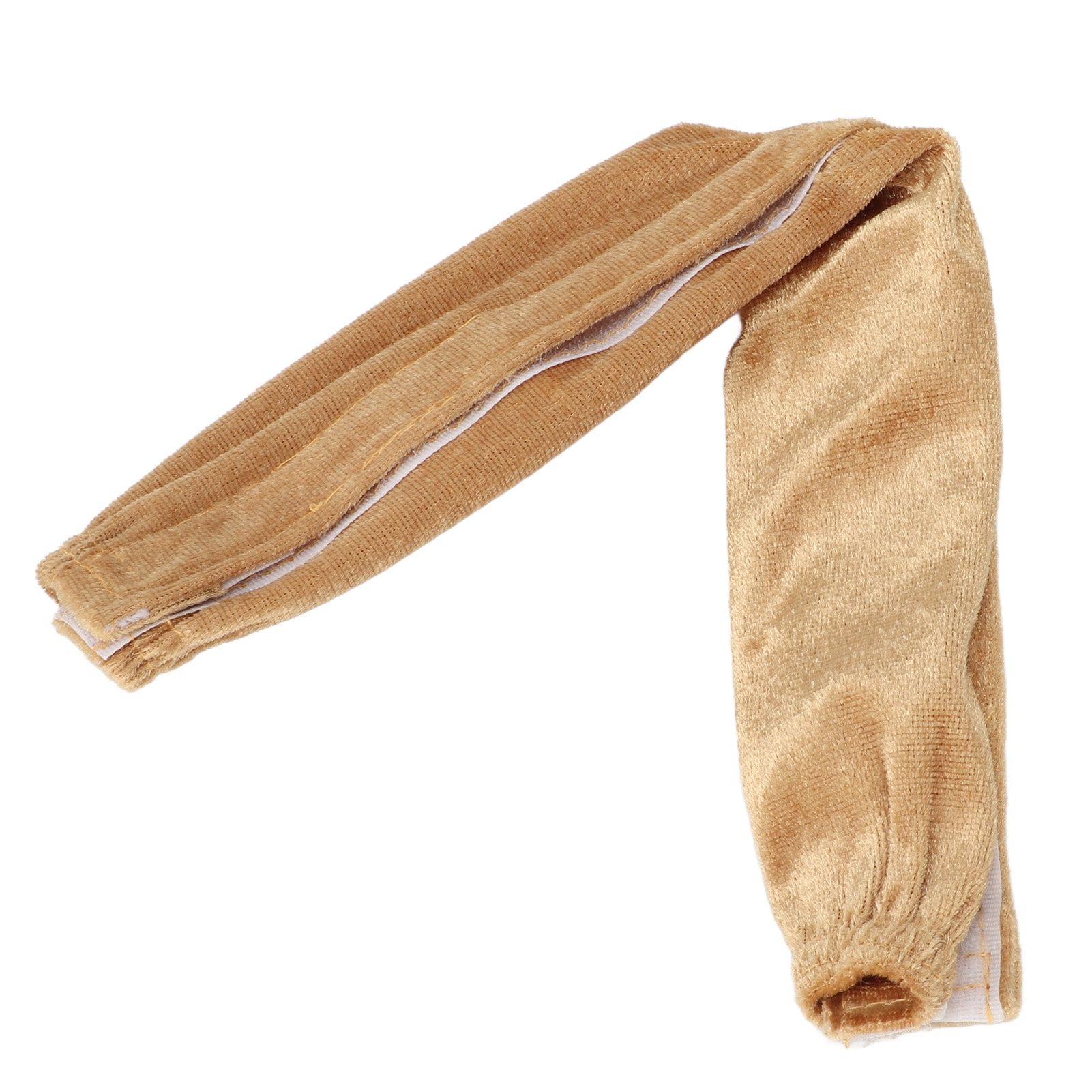 Cord and Chain Cover Flannel Hook and Loop Strip Close Chain Cover for Chandelier Lighting Wires Beige - Image 7