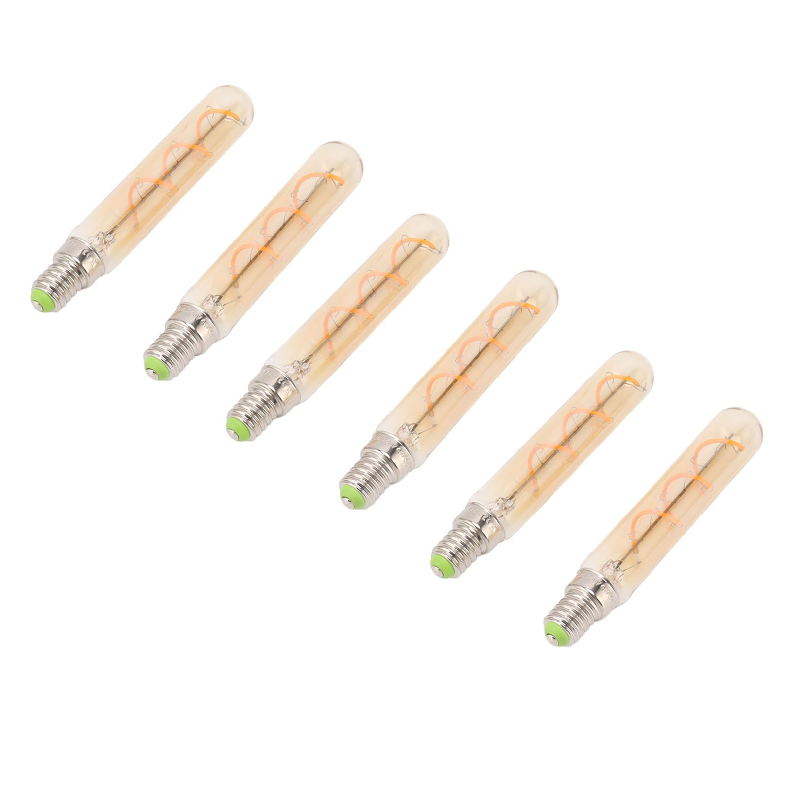 2 PCS E14 LED Light Bulb 3w Golden Tubular Bulb for Pendant Wall Scones Tube Light Bulbs Desk Lamp 220‑240v - Image 4