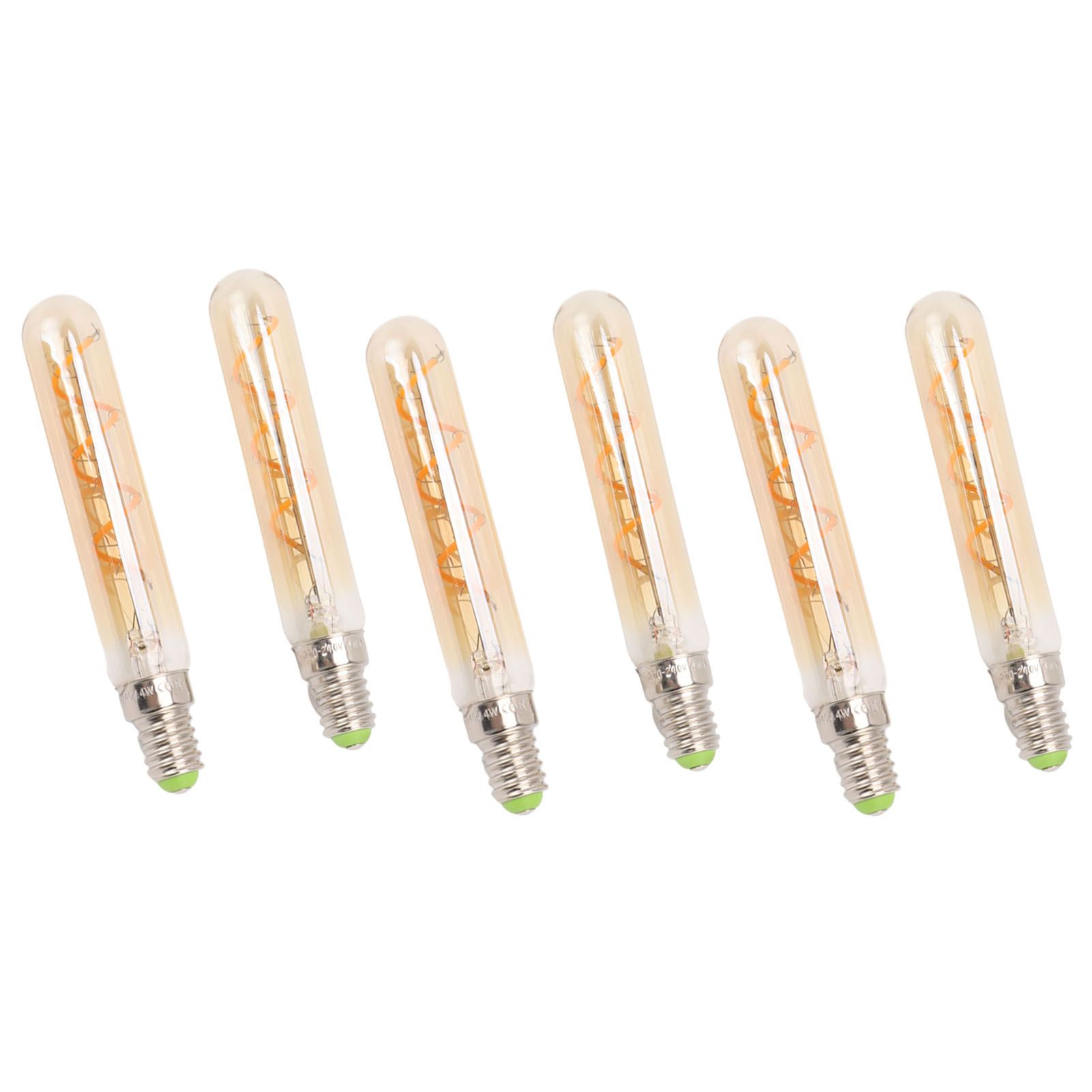 2 PCS E14 LED Light Bulb 3w Golden Tubular Bulb for Pendant Wall Scones Tube Light Bulbs Desk Lamp 220‑240v - Image 5