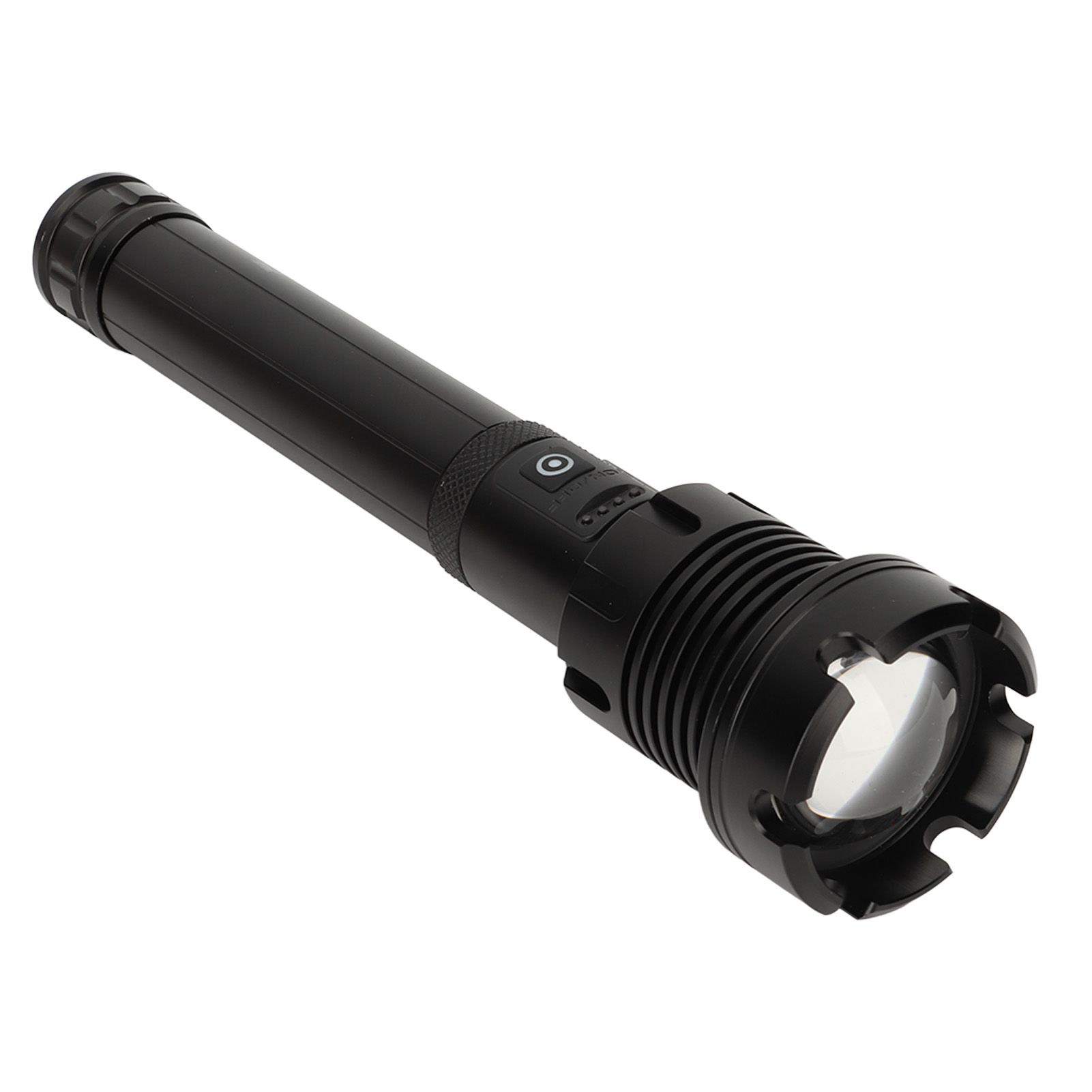 LED Flashlight with COB USB Charging Zoomable Telescopic Flashlight Red White Portable Light - Image 7
