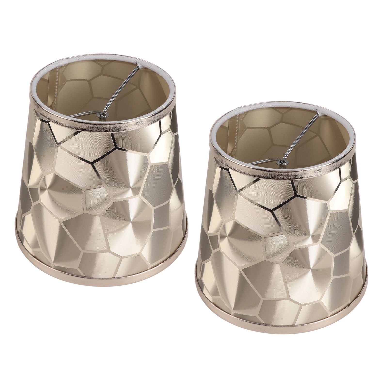 2PCS Drum Lamp Shade E14 PVC Modern Decorative Small Barrel Lampshade Cover for Table Wall Ceiling Lamp - Image 2
