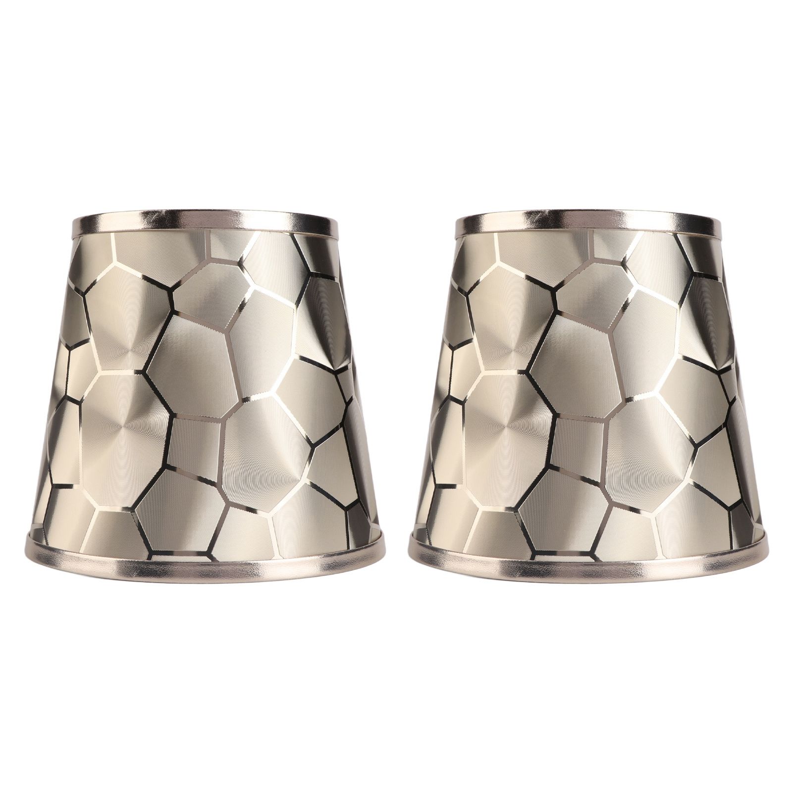 2PCS Drum Lamp Shade E14 PVC Modern Decorative Small Barrel Lampshade Cover for Table Wall Ceiling Lamp - Image 3
