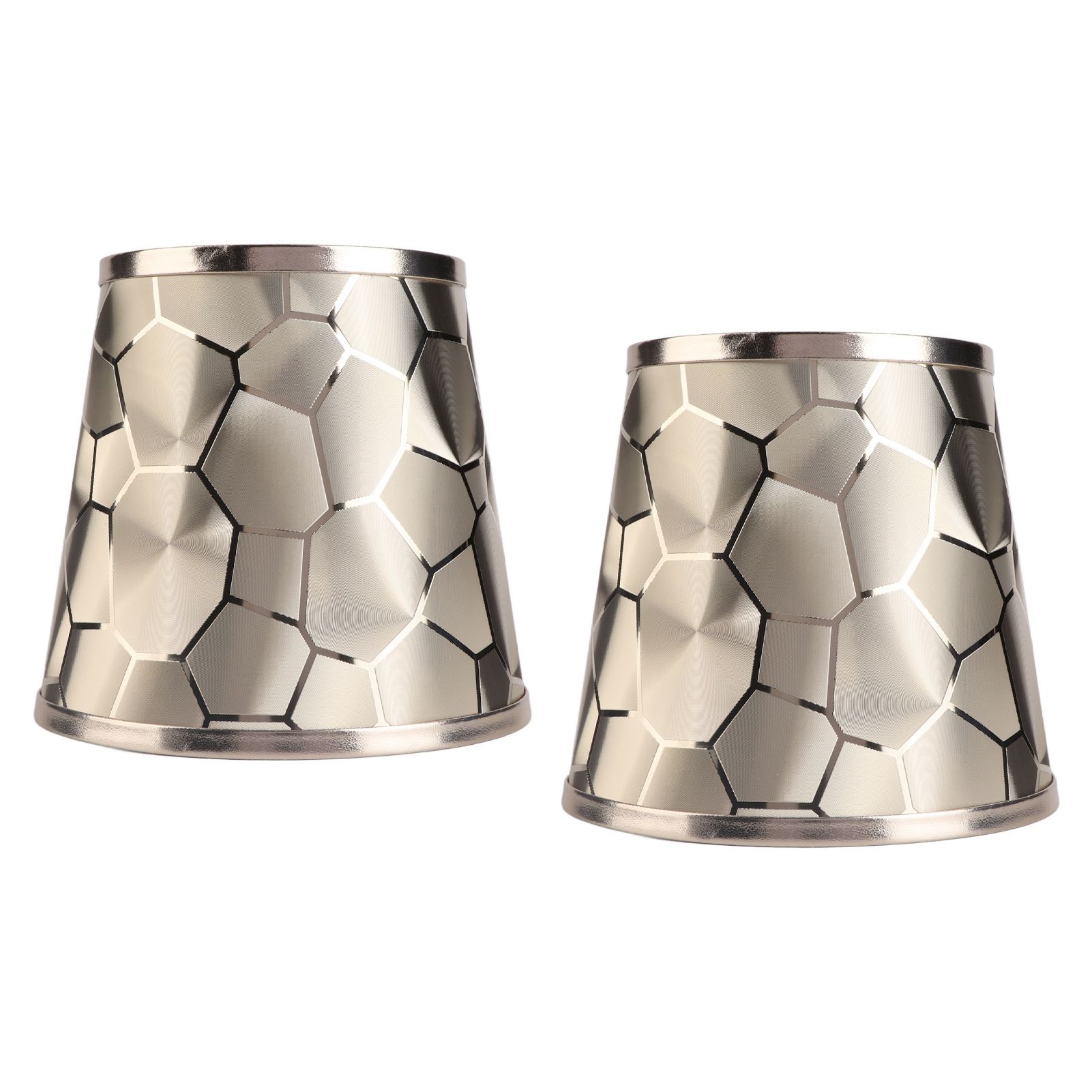 2PCS Drum Lamp Shade E14 PVC Modern Decorative Small Barrel Lampshade Cover for Table Wall Ceiling Lamp - Image 4