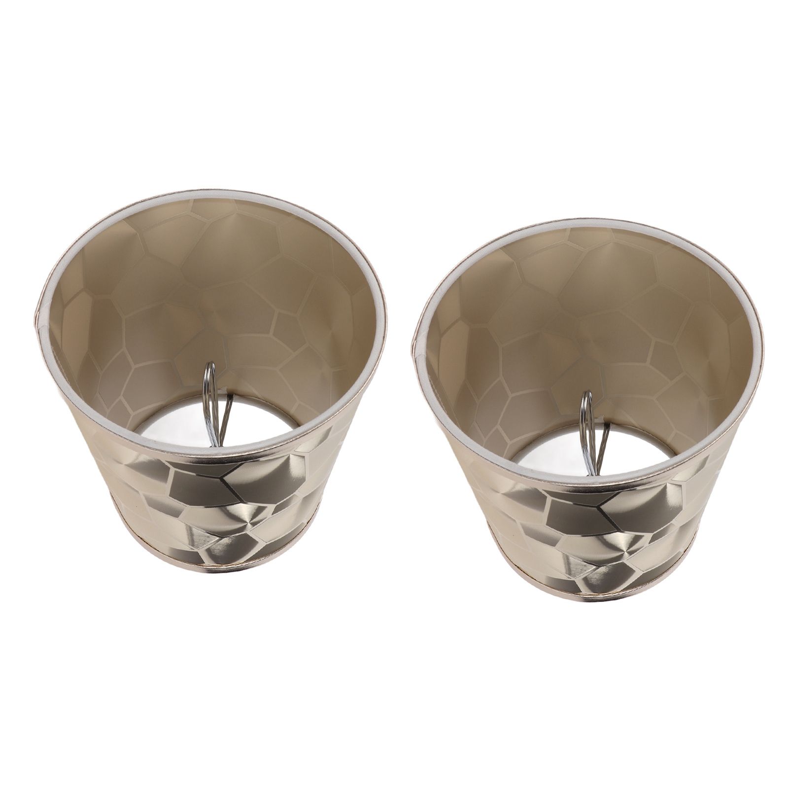 2PCS Drum Lamp Shade E14 PVC Modern Decorative Small Barrel Lampshade Cover for Table Wall Ceiling Lamp - Image 7