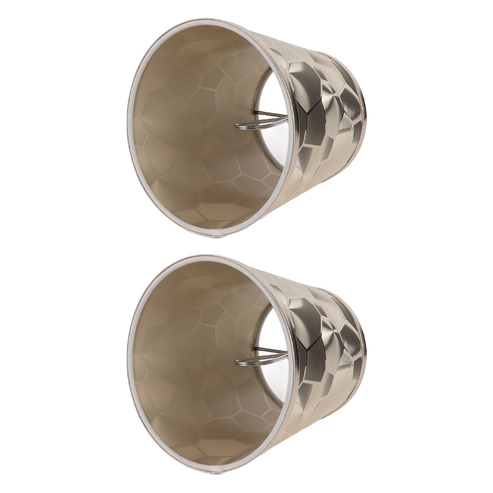 2PCS Drum Lamp Shade E14 PVC Modern Decorative Small Barrel Lampshade Cover for Table Wall Ceiling Lamp - Image 8