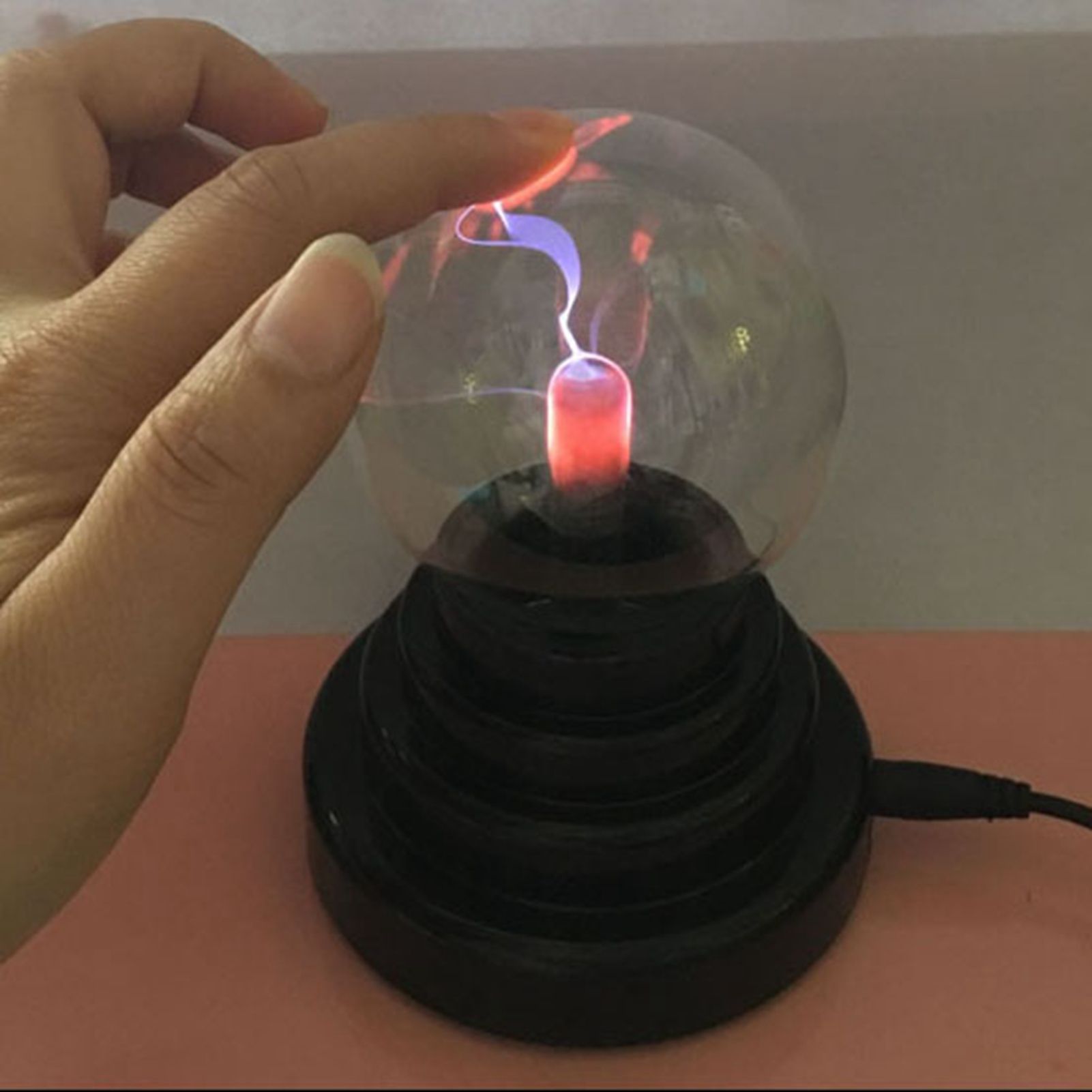 3 Inch Magic Plasma Ball Lamp Touch Sensitive Plasma Ball Light for Parties Decorations Prop Home - Image 7