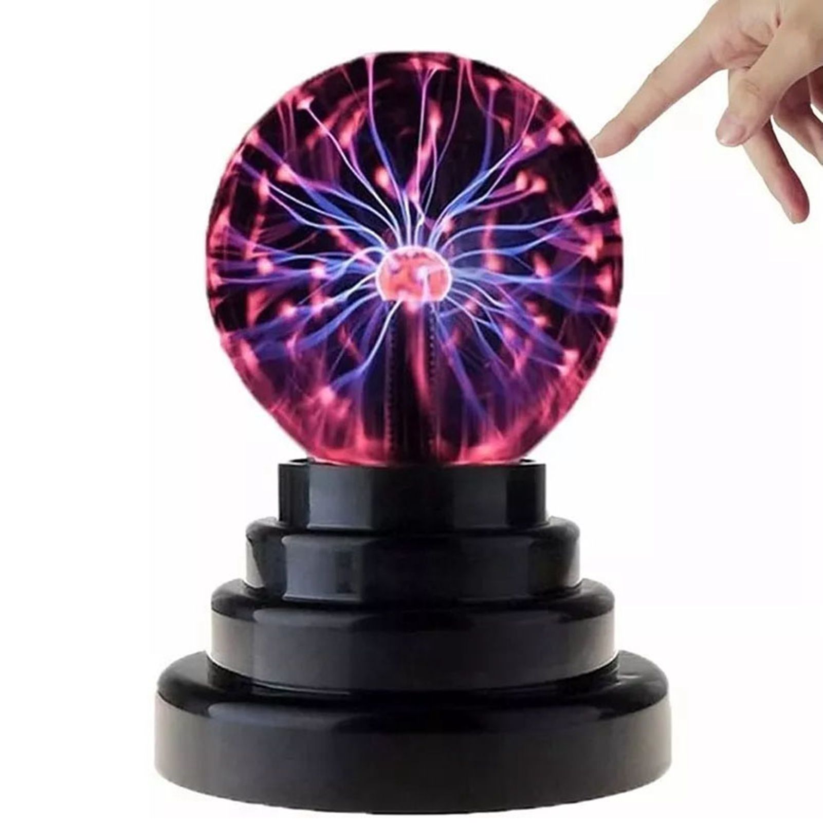 3 Inch Magic Plasma Ball Lamp Touch Sensitive Plasma Ball Light for Parties Decorations Prop Home - Image 8