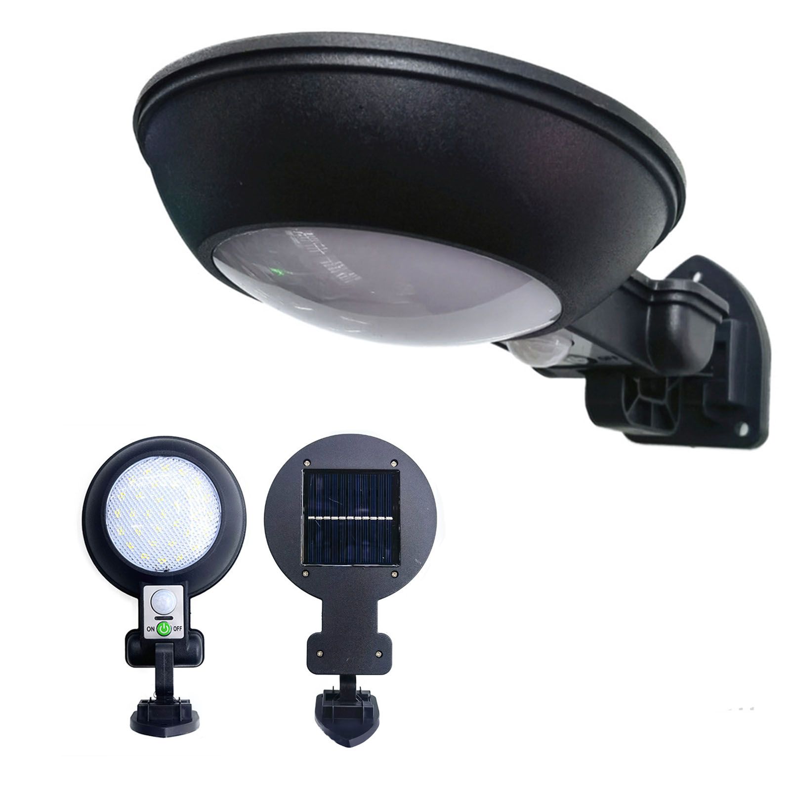 Outdoor Solar Wall Light Waterproof Motion Sensor Lamp 5.5V 2.5W for Garden Yard Villa Balcony Garage - Image 5