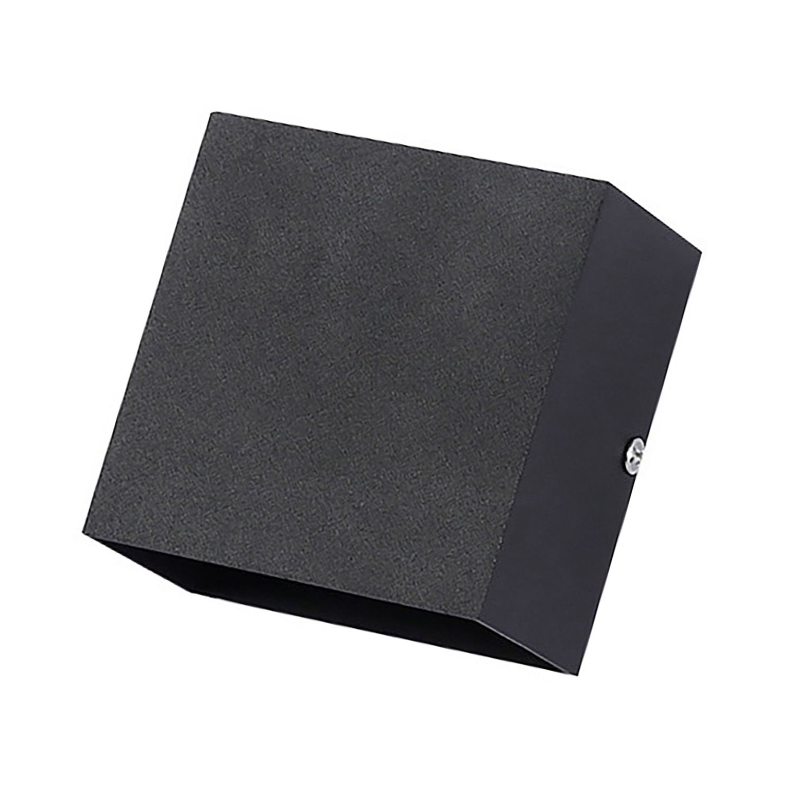 Modern LED Wall Sconce Aluminum Indoor LED Wall Mounted Lamp for Bedroom Hallway Black 10W Warm Light 3000K - Image 2