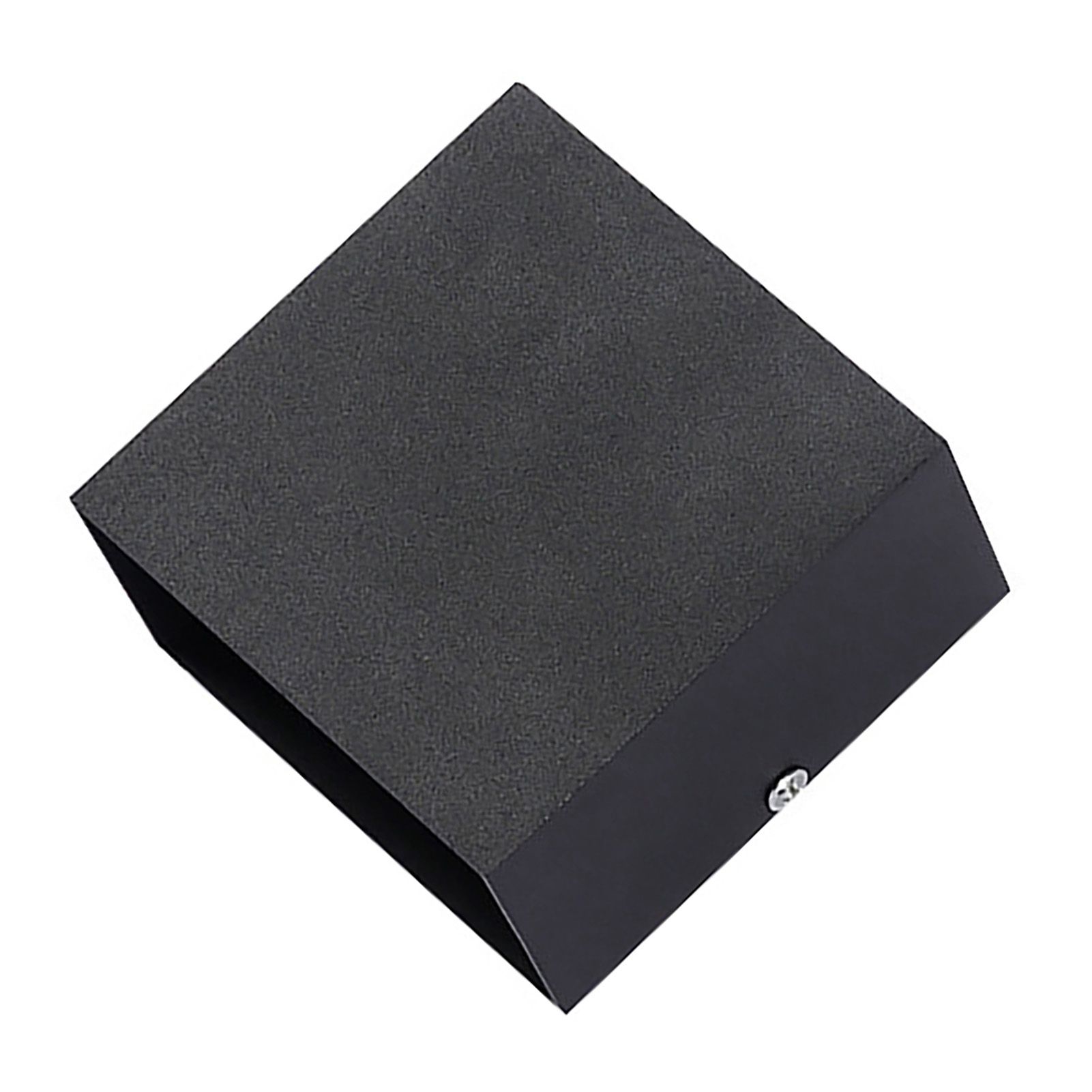 Modern LED Wall Sconce Aluminum Indoor LED Wall Mounted Lamp for Bedroom Hallway Black 10W Warm Light 3000K - Image 3