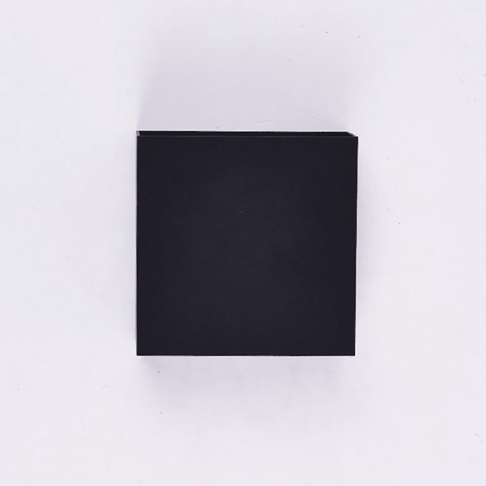 Modern LED Wall Sconce Aluminum Indoor LED Wall Mounted Lamp for Bedroom Hallway Black 10W Warm Light 3000K - Image 8