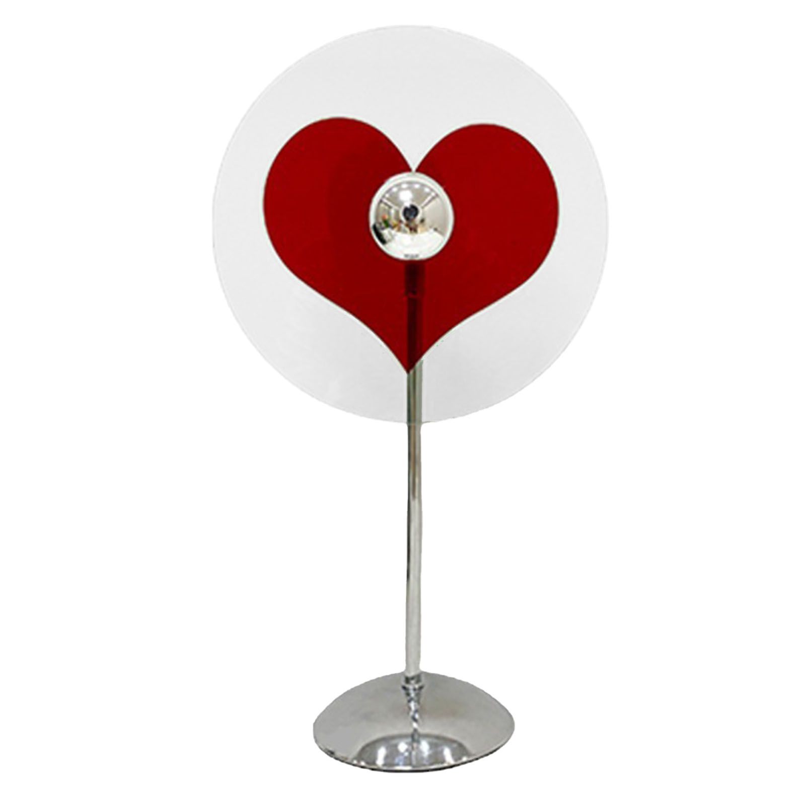 Heart Shaped Projection Table Lamp 4W Sweet Warm 360 Degree Rotatable Decorative Ambient Light - Image 1