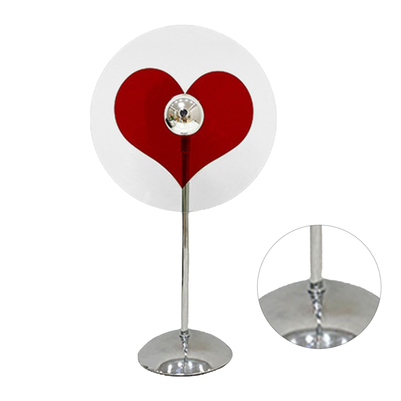 Heart Shaped Projection Table Lamp 4W Sweet Warm 360 Degree Rotatable Decorative Ambient Light - Image 3