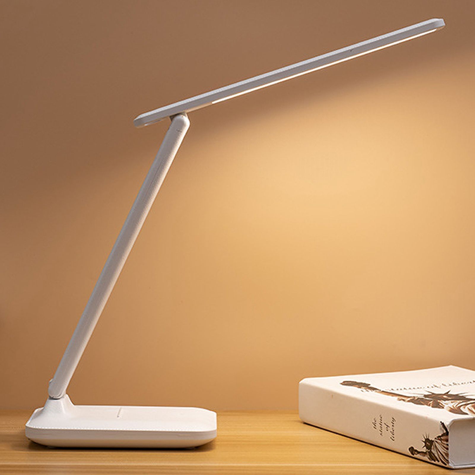 LED Reading Lamp Plastic Eye Protection USB Charging Desk Light for Bedroom Study 10W 5V/1A - Image 5