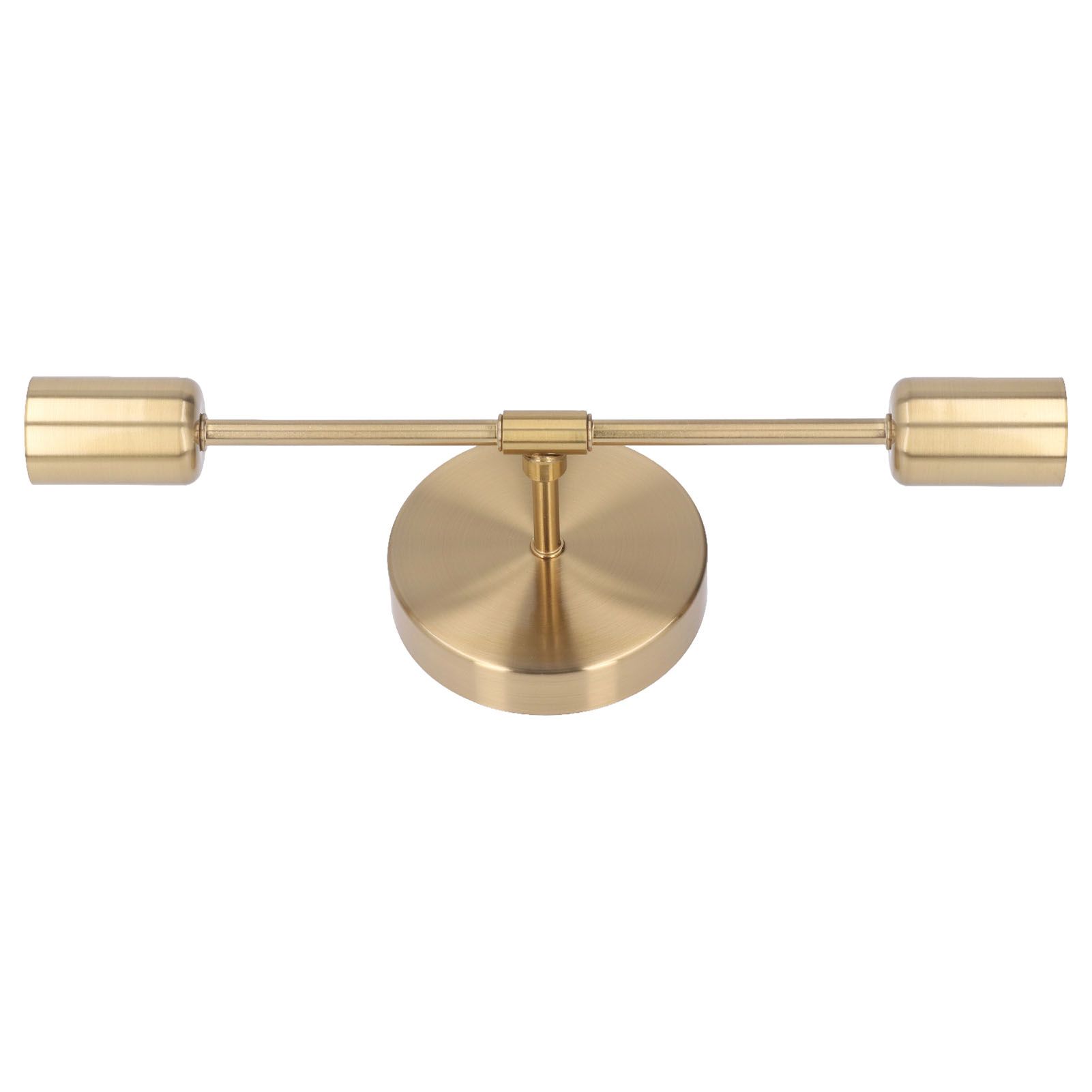 Double Wall Light Base E27 E26 Rust Proof Vintage Wall Lamp Bulb Holder for Living Room Bathroom Gold 85‑265V - Image 8