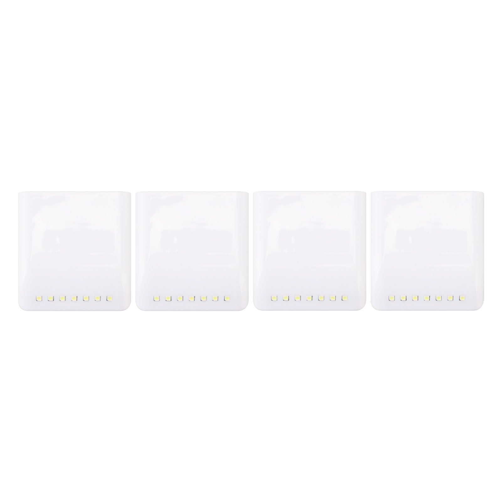 4 Set LED Closet Lights 7 LED Sensor Under Cabinet Lights with 2700K Warm White Light for Wardrobe Cupboard Drawer - Image 2