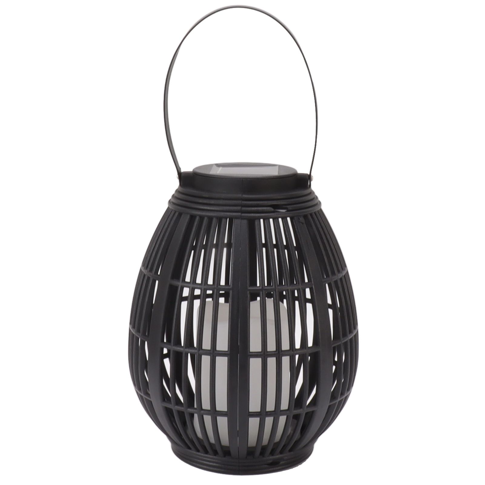 Solar Garden Lantern LED Outdoor Solar Lantern Waterproof Decorative Rattan Lantern For Patio Pathway Courtyard - Image 1
