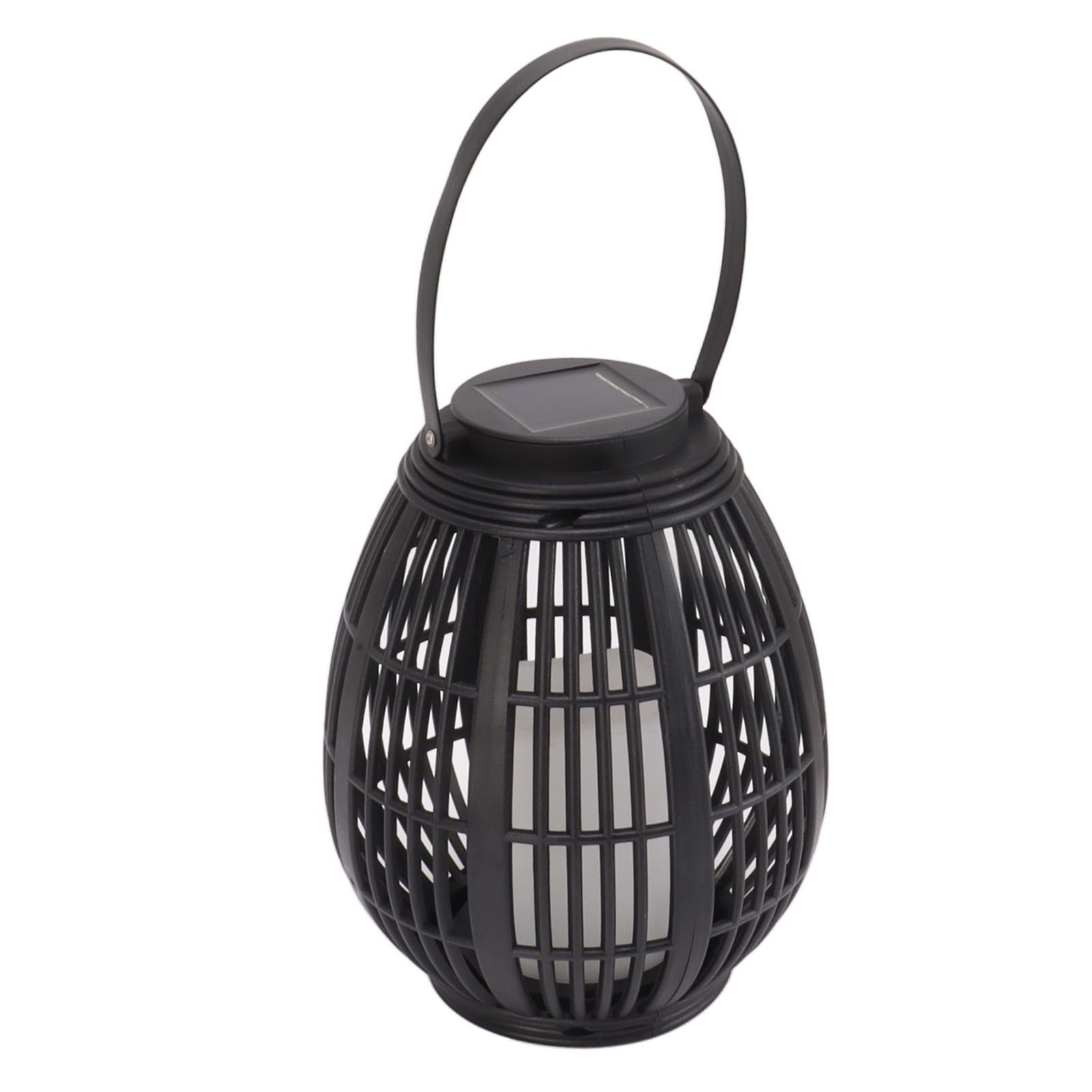 Solar Garden Lantern LED Outdoor Solar Lantern Waterproof Decorative Rattan Lantern For Patio Pathway Courtyard - Image 3