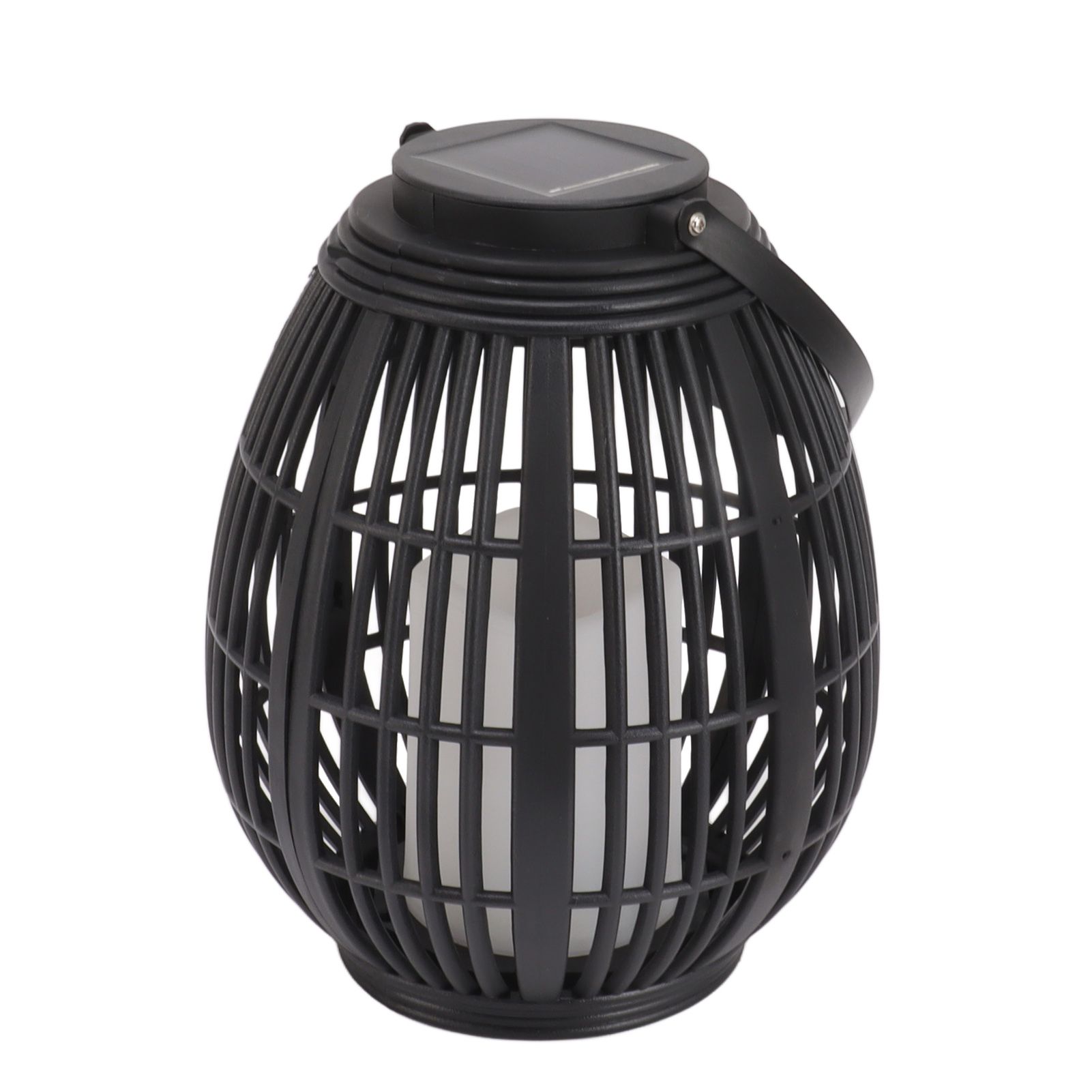 Solar Garden Lantern LED Outdoor Solar Lantern Waterproof Decorative Rattan Lantern For Patio Pathway Courtyard - Image 4