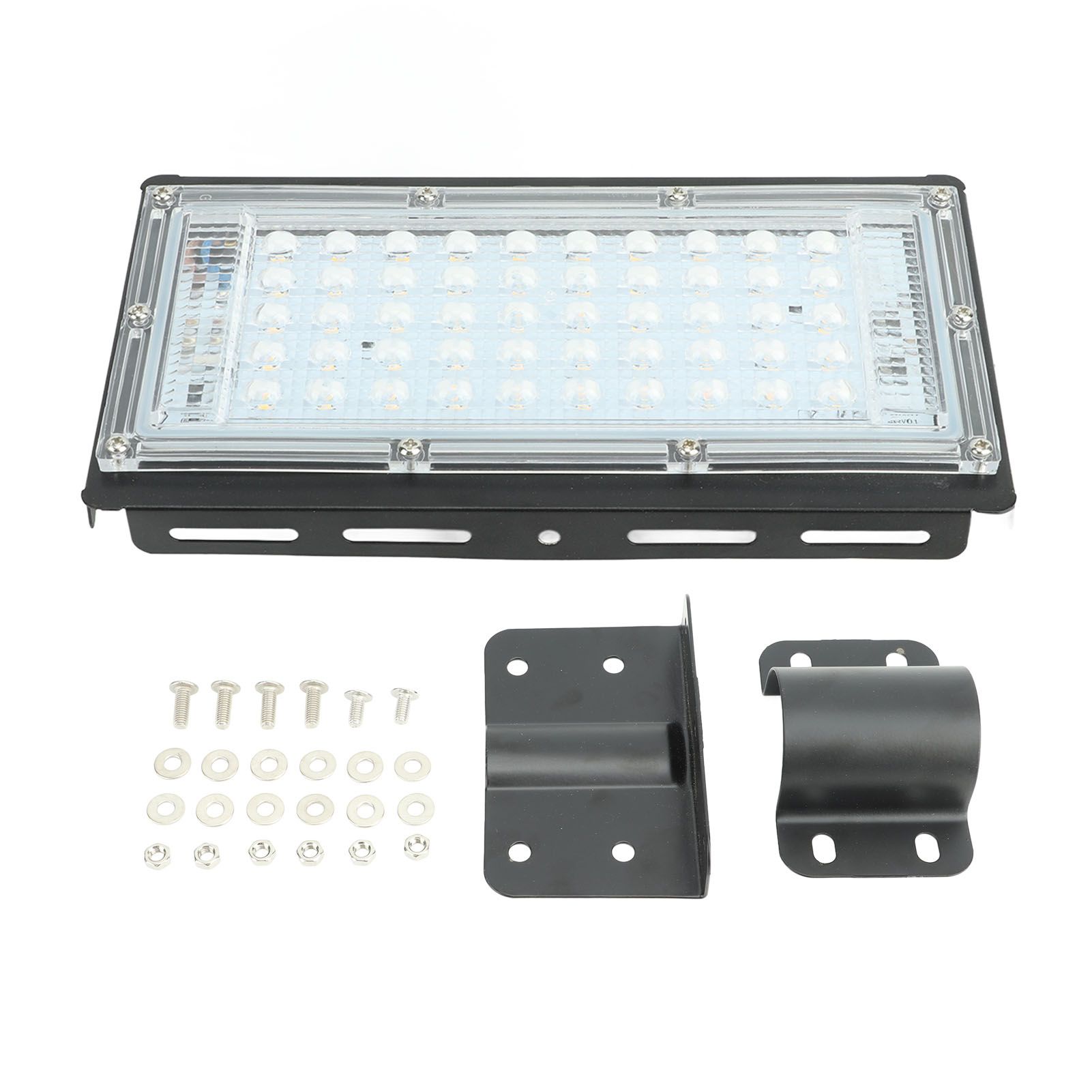 50W LED Street Light Warm White LED Street Lamp Outdoor Waterproof Courtyard Light 180‑240V - Image 1