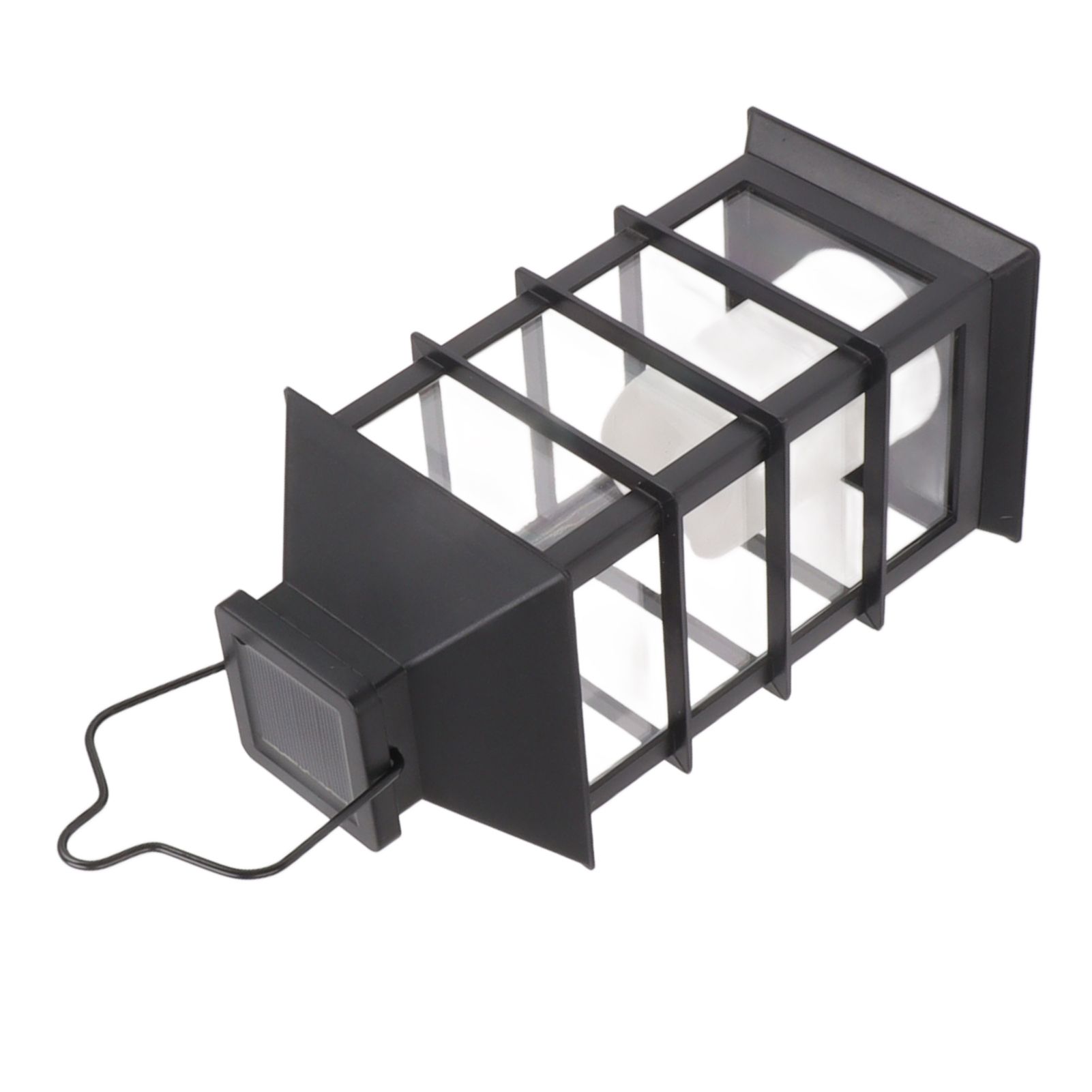2Pcs Solar Hanging Lantern Candle Design LED Solar Outdoor Light Decor for Pathway Yard Lawn - Image 2