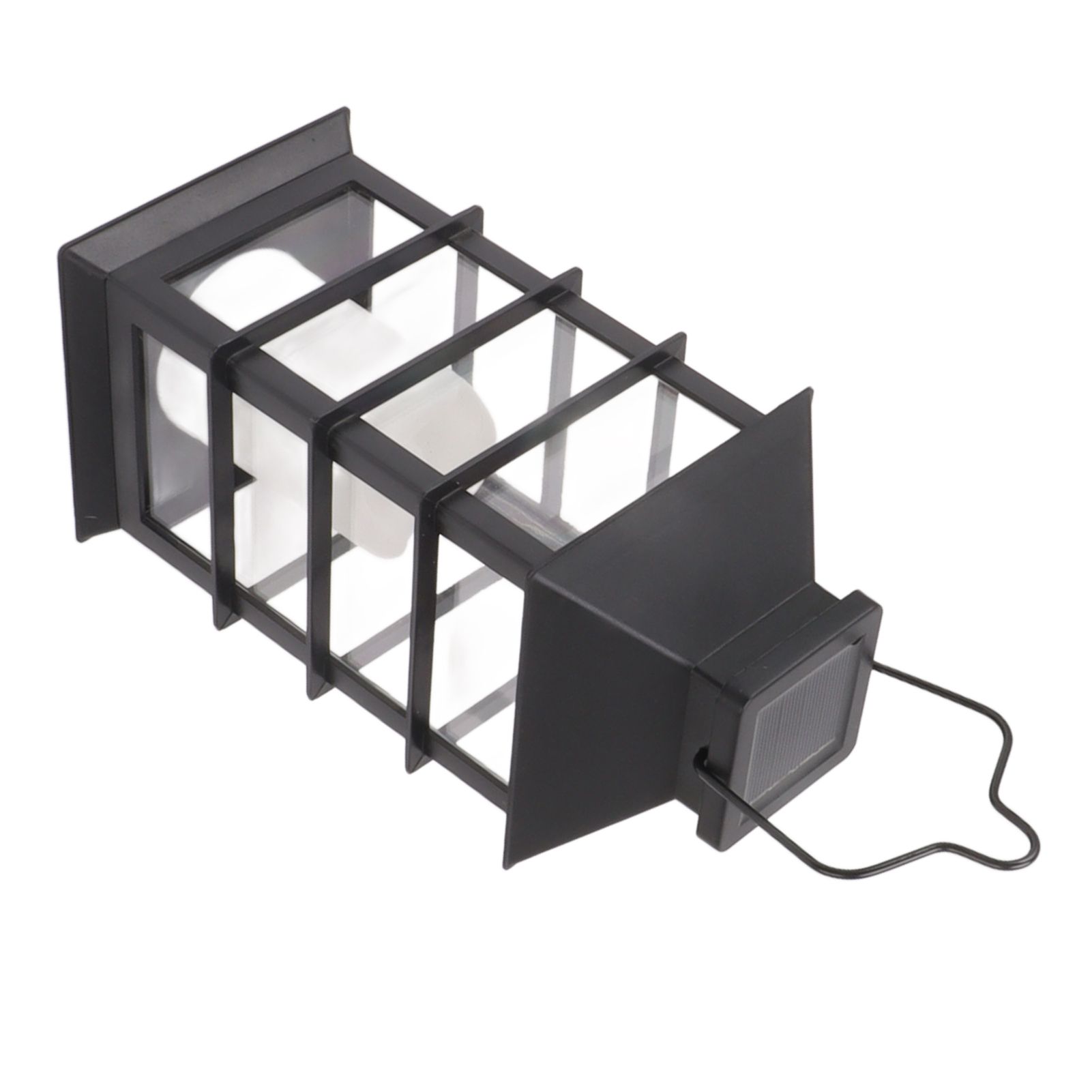 2Pcs Solar Hanging Lantern Candle Design LED Solar Outdoor Light Decor for Pathway Yard Lawn - Image 3