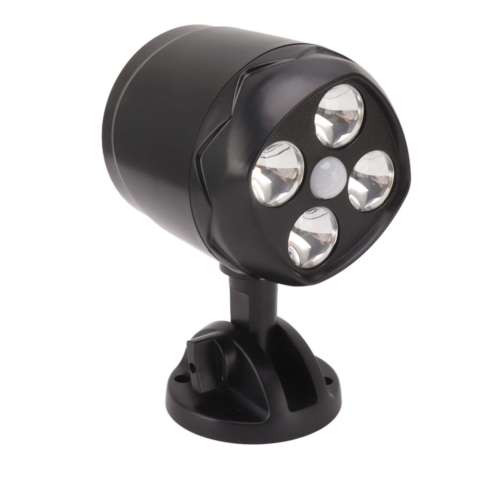 4 LED Spot Light Outdoor Waterproof Wall Mounted Rotating Projection Floodlight Spotlight with Motion Sensor for Yard - Image 3