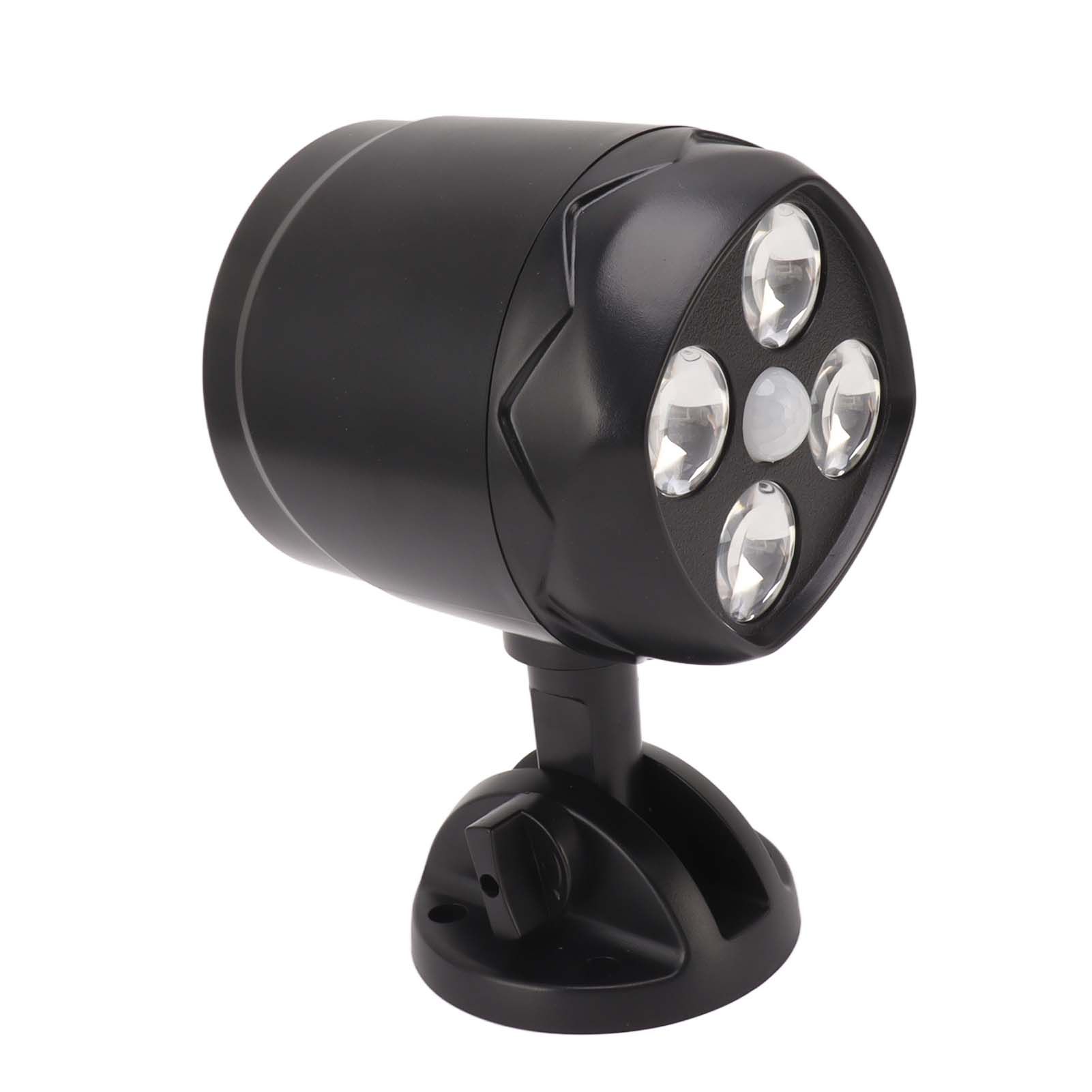 4 LED Spot Light Outdoor Waterproof Wall Mounted Rotating Projection Floodlight Spotlight with Motion Sensor for Yard - Image 5
