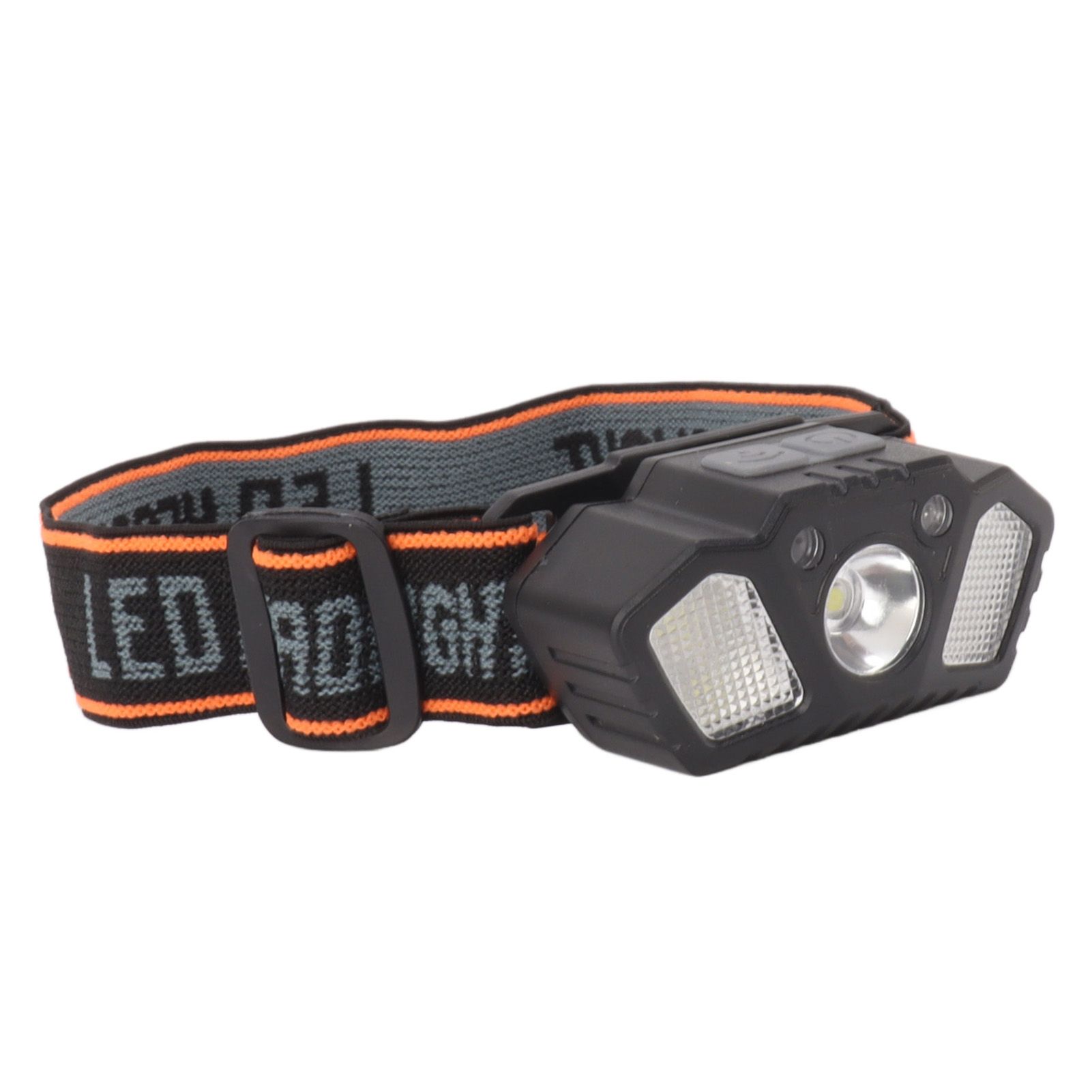 LED Headlamp White and Red Light High Bright Motion Sensing USB Rechargeable Headlamp Flashlight - Image 4