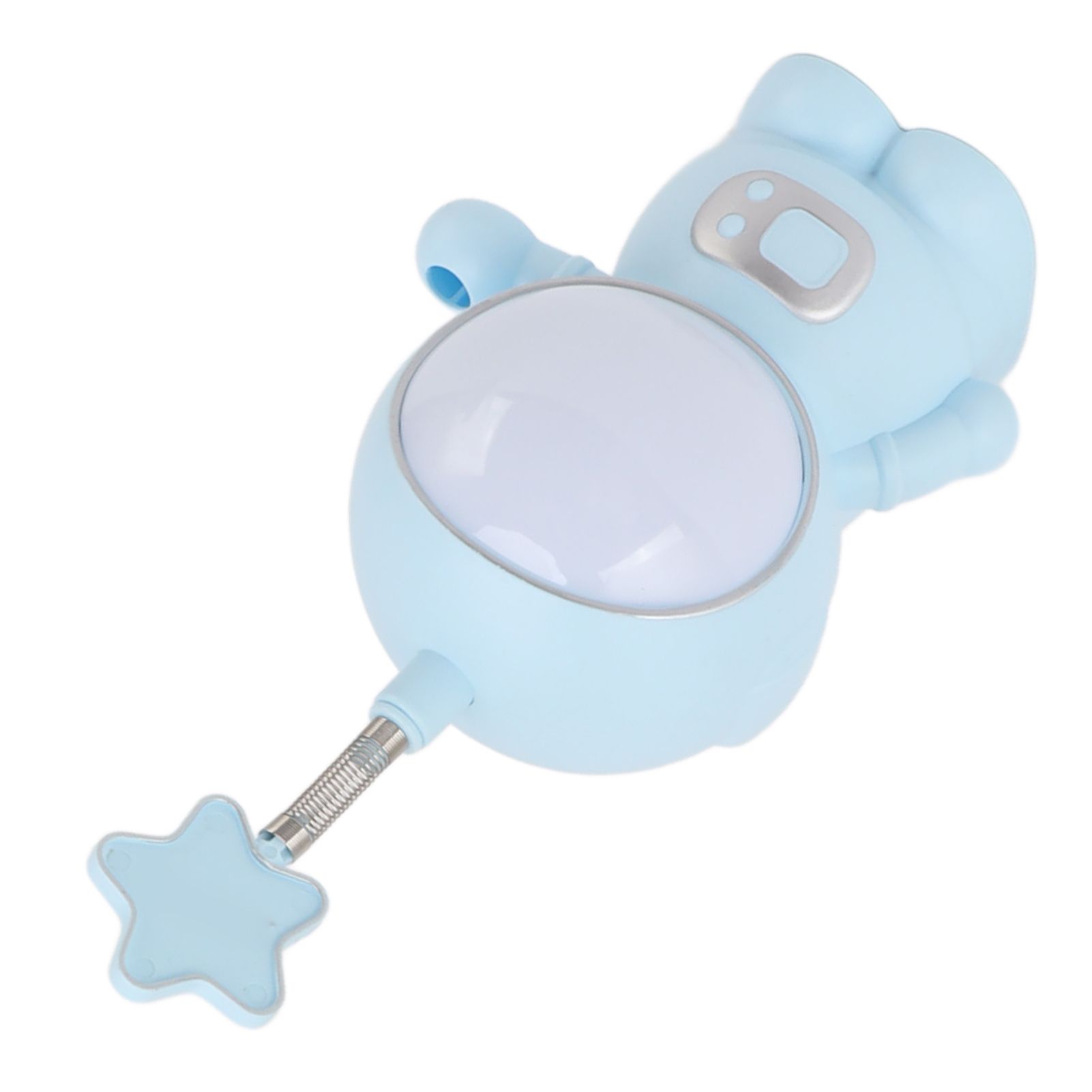 Astronaut Night Light 3W 5V LED Lamp USB Charging Pencil Sharpener Home Decoration Blue - Image 7