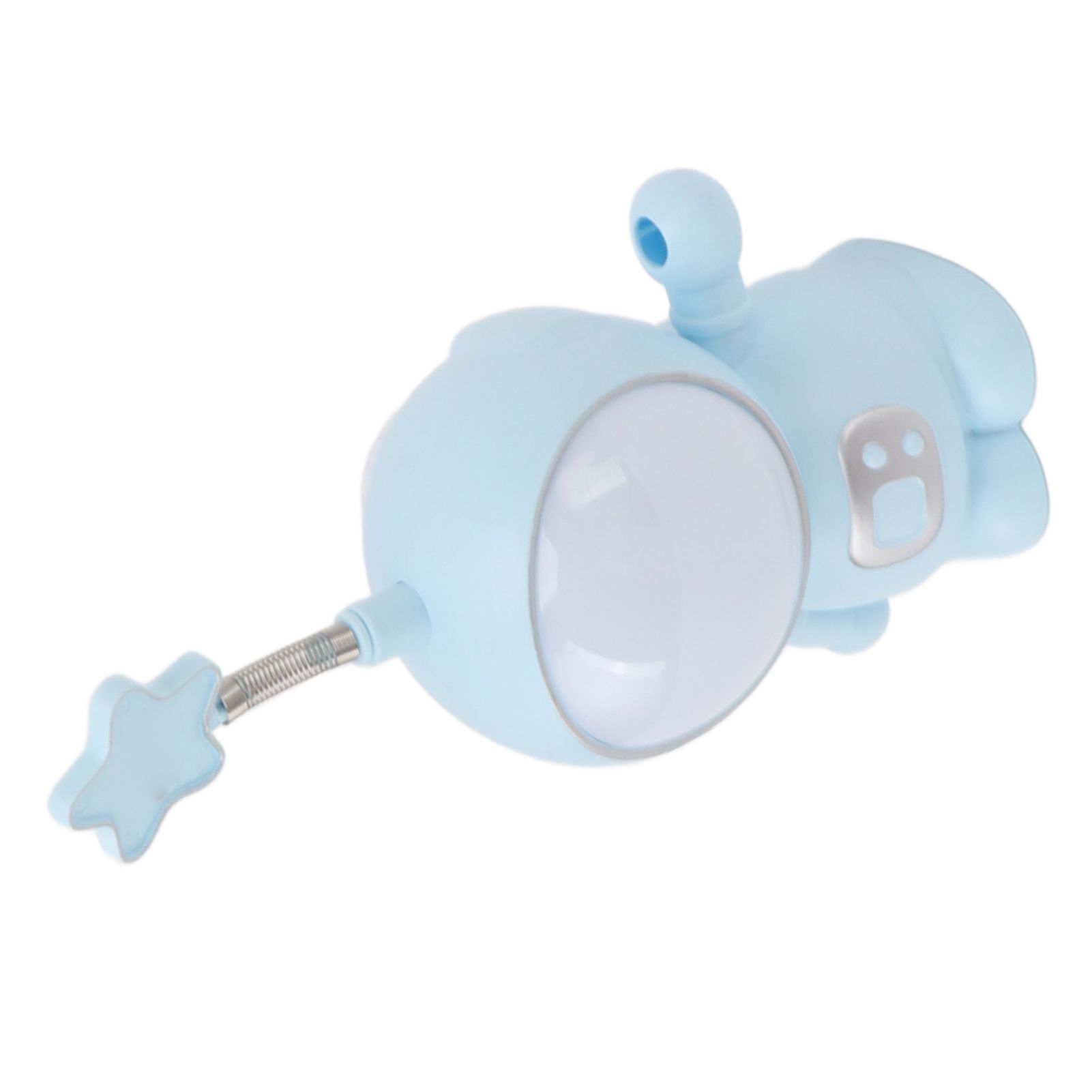 Astronaut Night Light 3W 5V LED Lamp USB Charging Pencil Sharpener Home Decoration Blue - Image 8