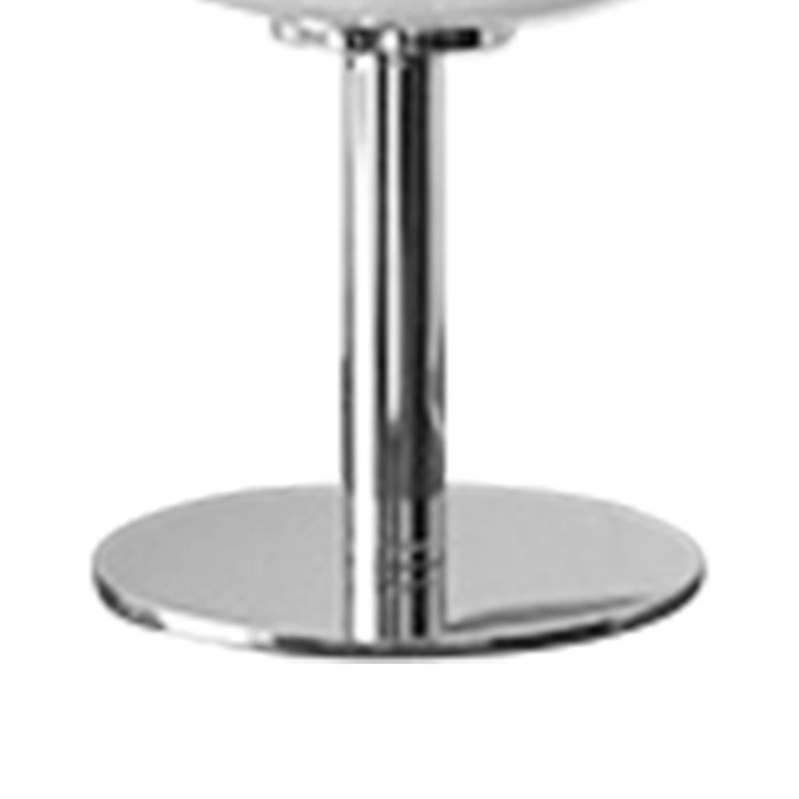Bedside Table Lamp Iron Base Cute Shape Simple Modern Elegant Nightstand Lamp for Home Button Switch White - Image 8